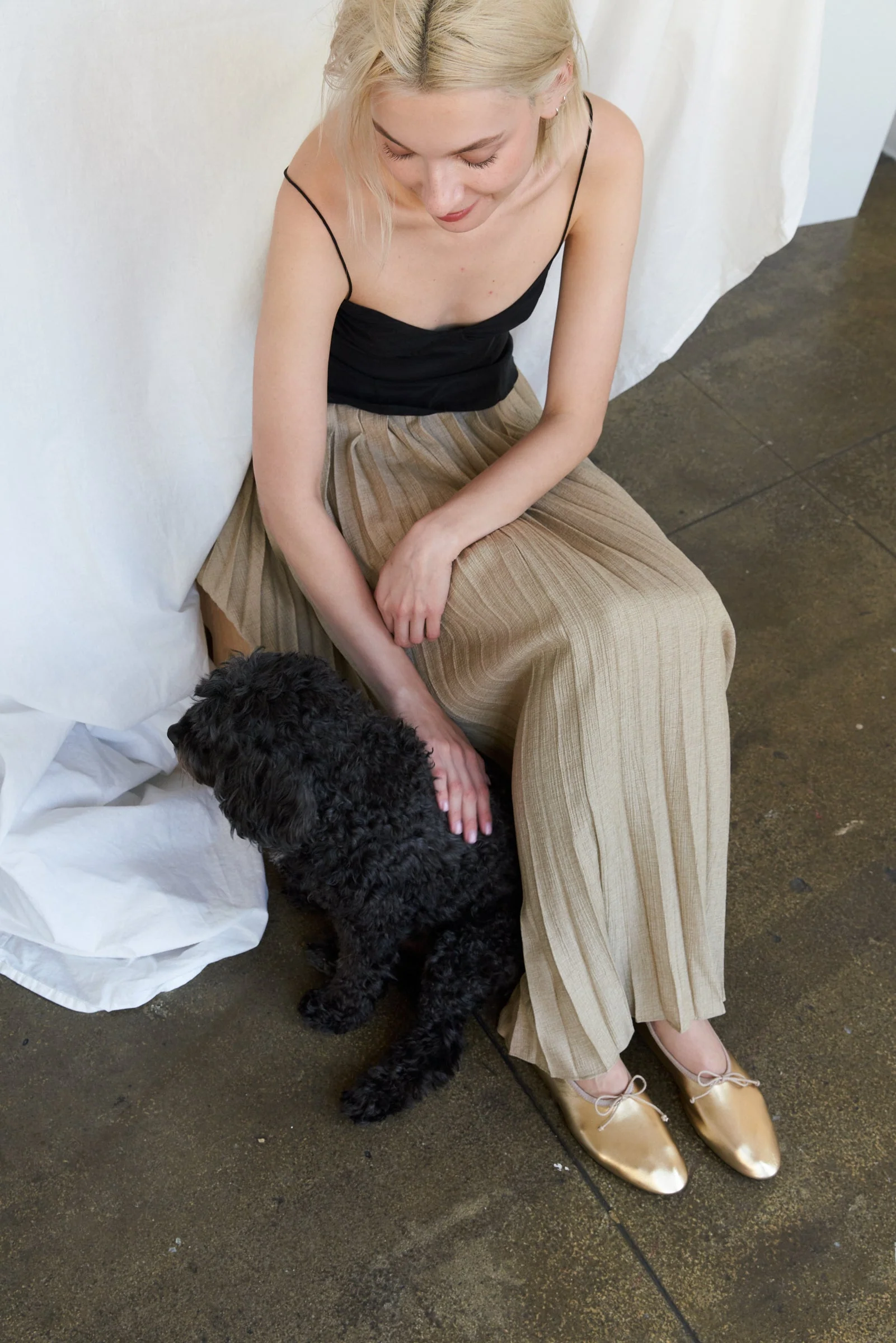 About Arianne Mila Ballet Flat - Gold - Image 6