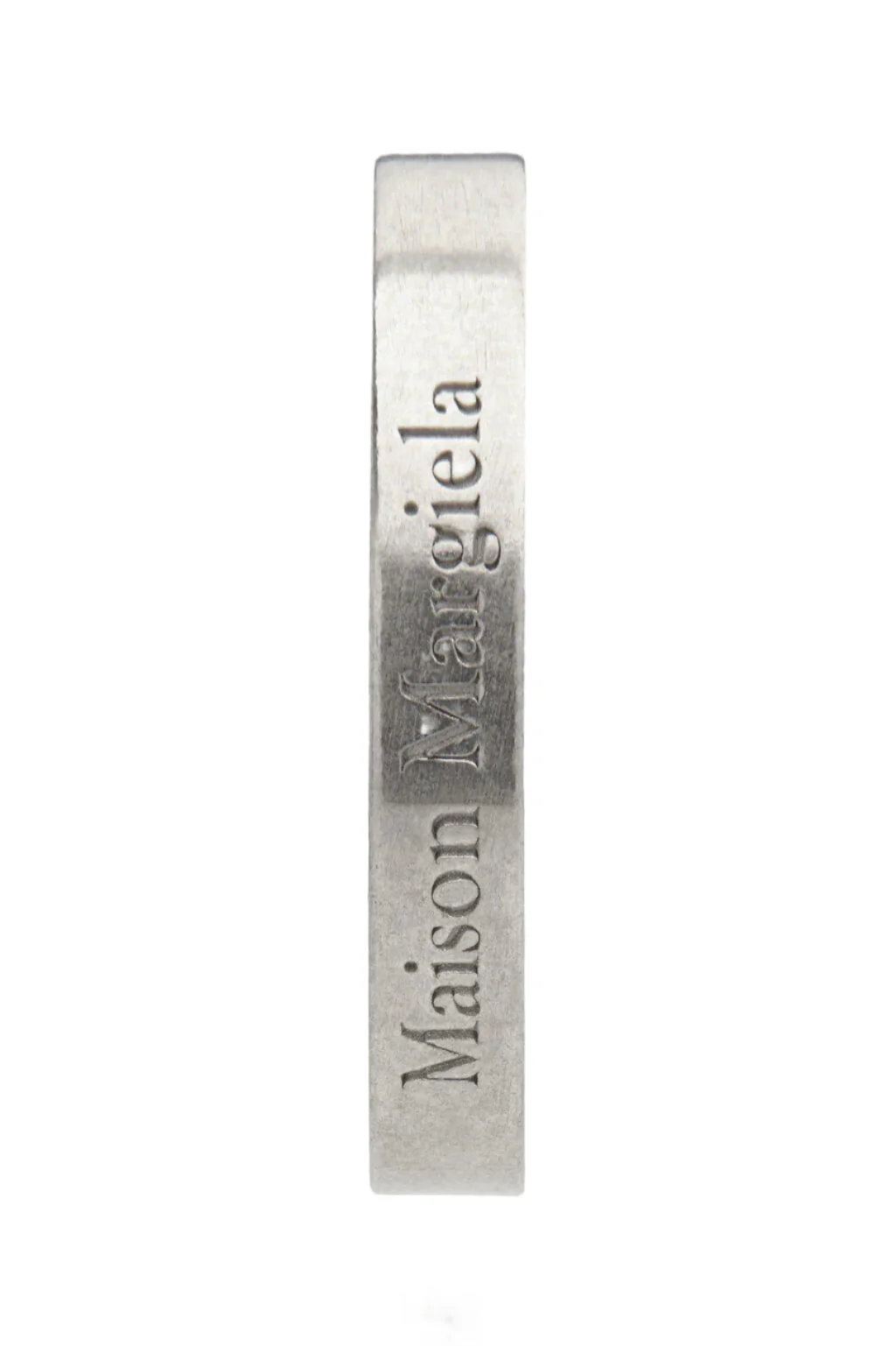 Maison Margiela Logo Ring - Polished Palladio - Image 2