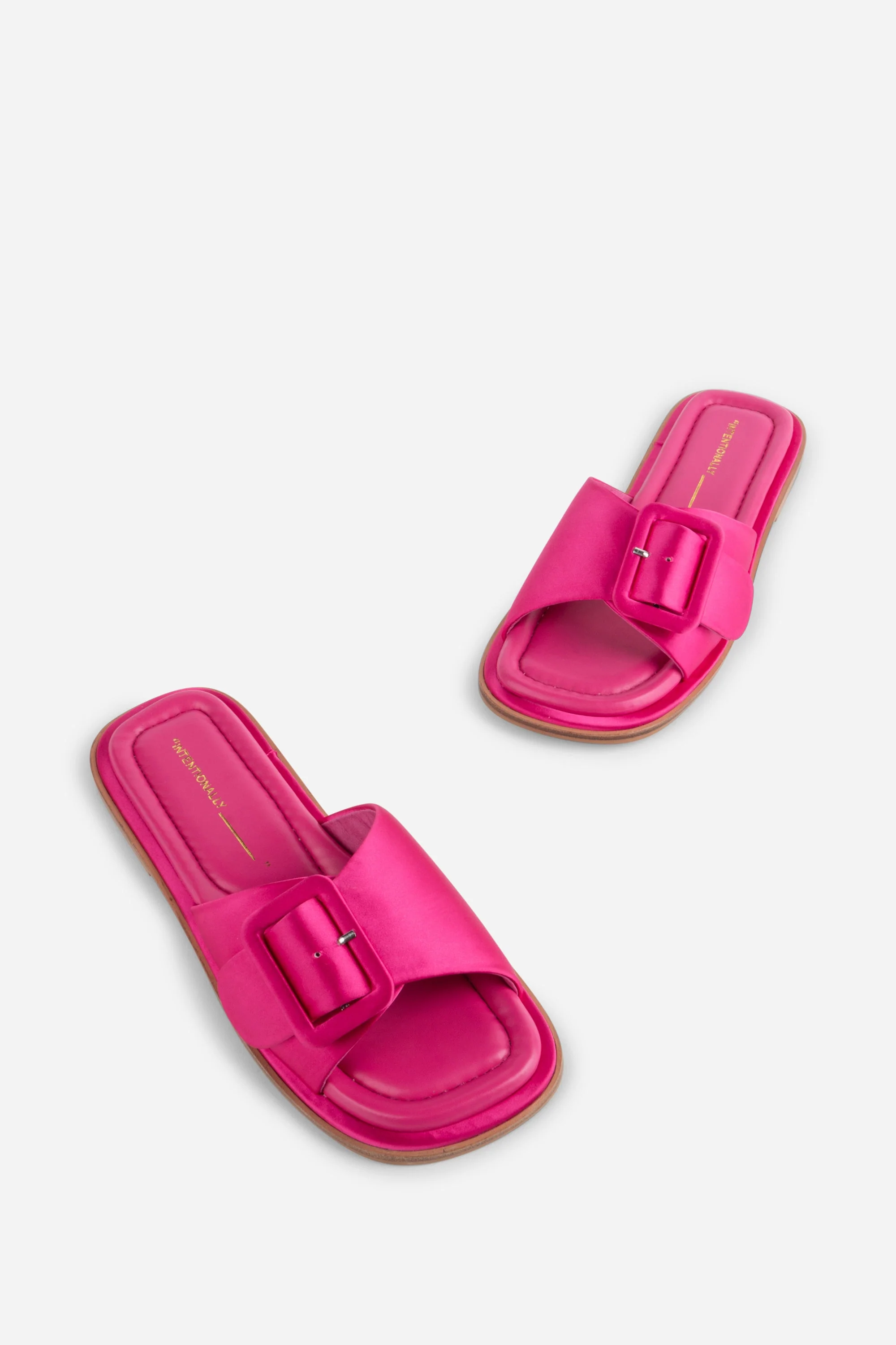 Intentionally __________ Astrid Square Toe Sandal - Lime/Black/Fuchsia - Image 12