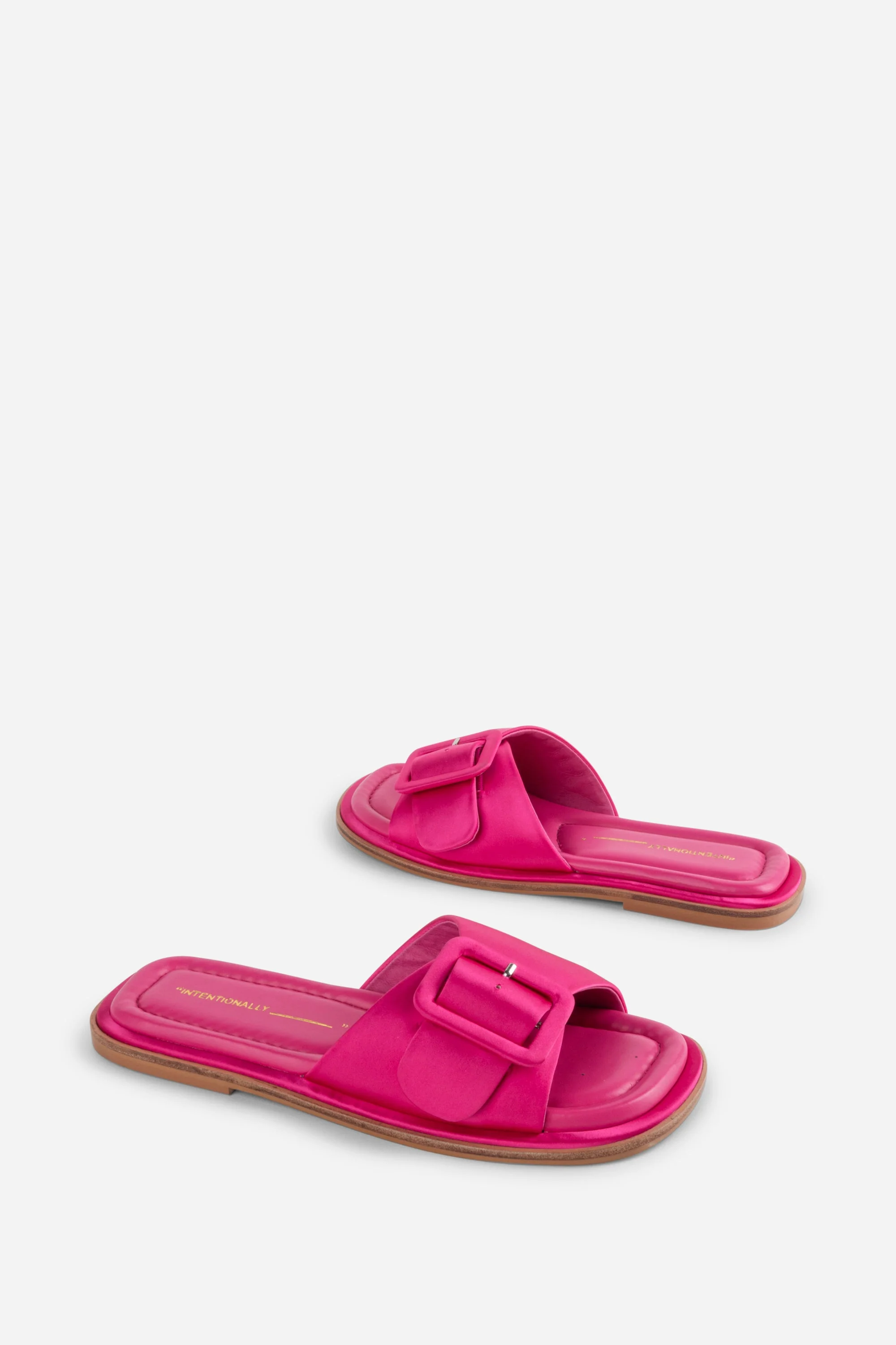 Intentionally __________ Astrid Square Toe Sandal - Lime/Black/Fuchsia - Image 13