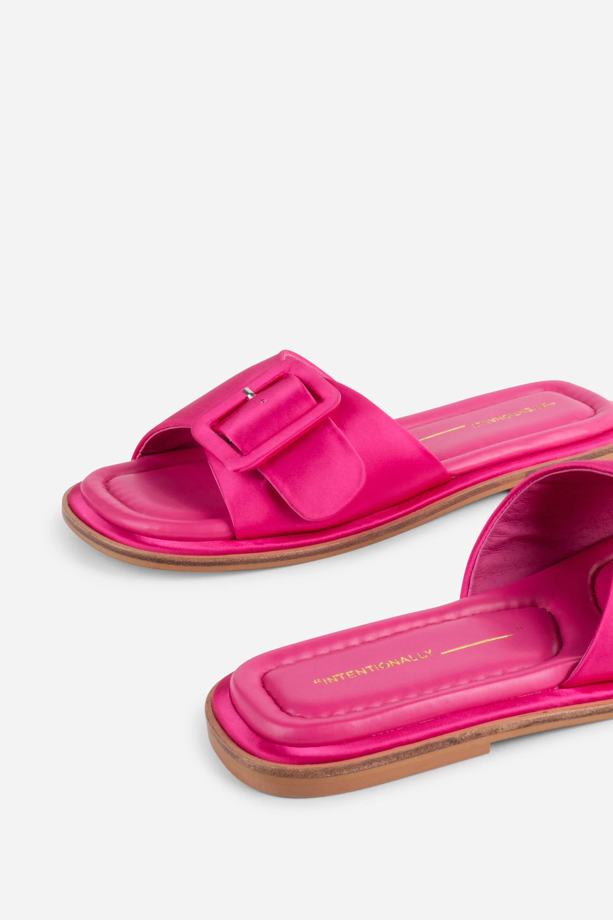 Intentionally __________ Astrid Square Toe Sandal - Lime/Black/Fuchsia - Image 15