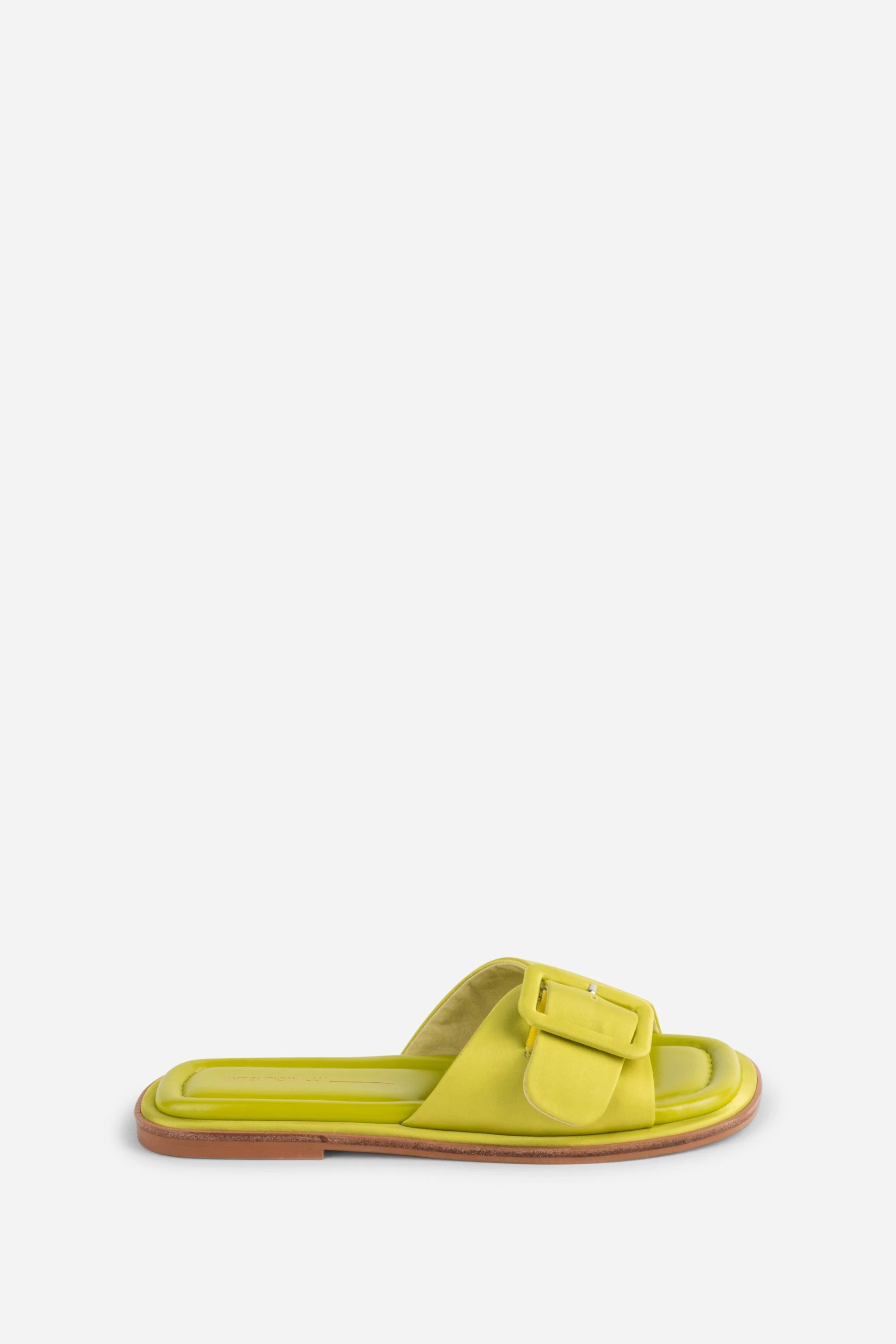 Intentionally __________ Astrid Square Toe Sandal - Lime/Black/Fuchsia - Image 6