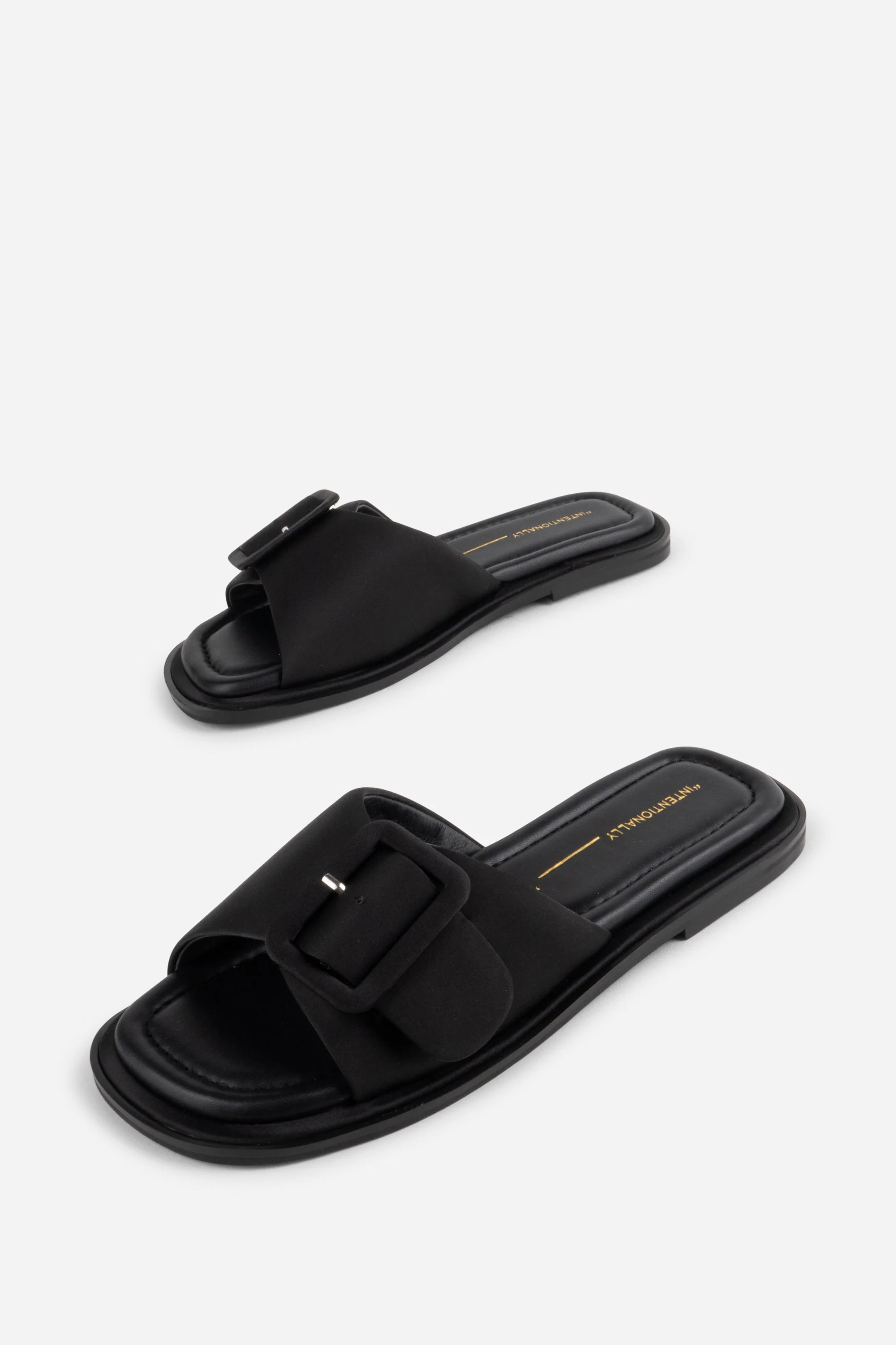 Intentionally __________ Astrid Square Toe Sandal - Lime/Black/Fuchsia - Image 7