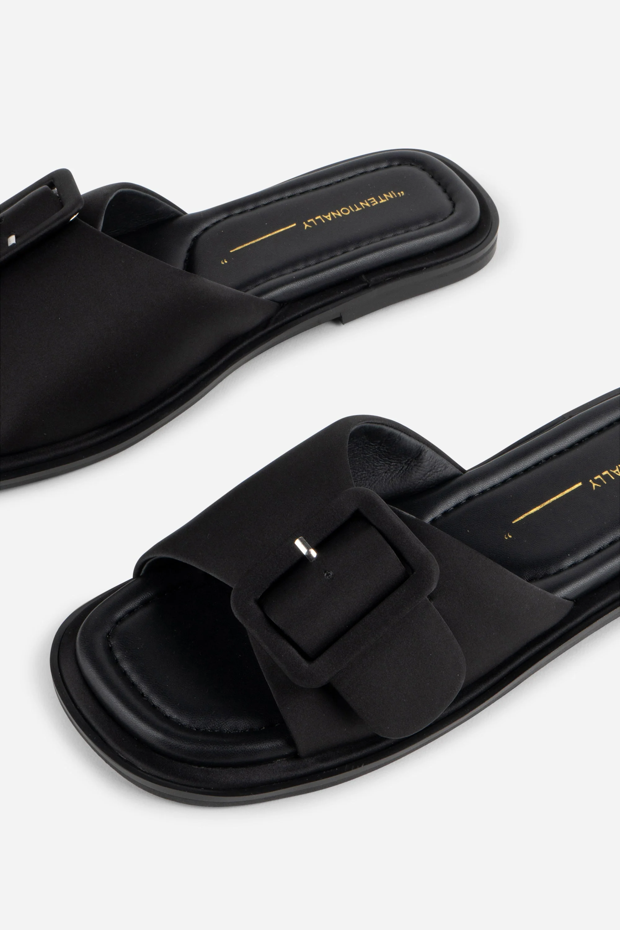 Intentionally __________ Astrid Square Toe Sandal - Lime/Black/Fuchsia - Image 9