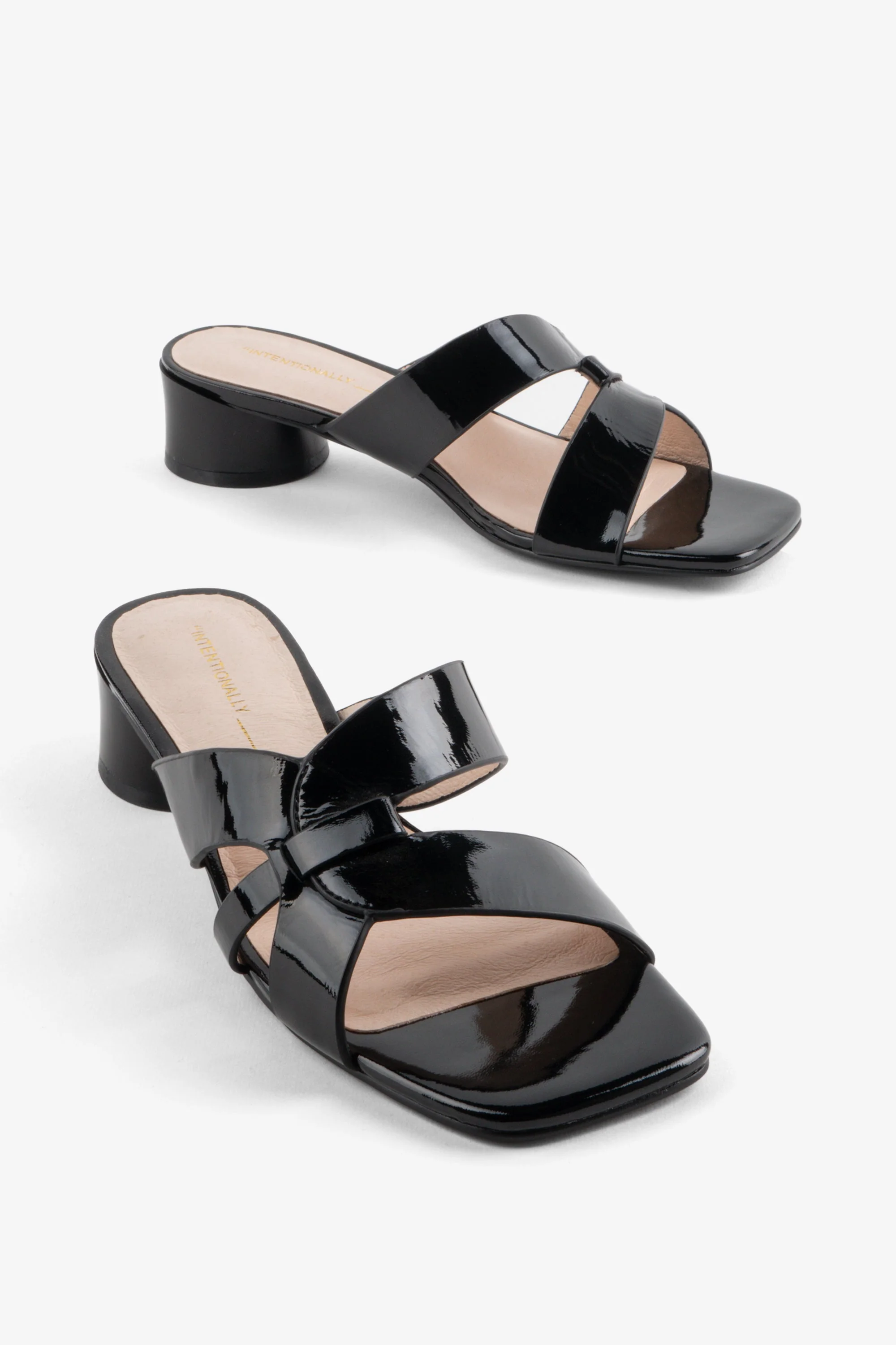 "INTENTIONALLY __________." Beatrix Heeled Sandal - Mustard Combo - Image 12