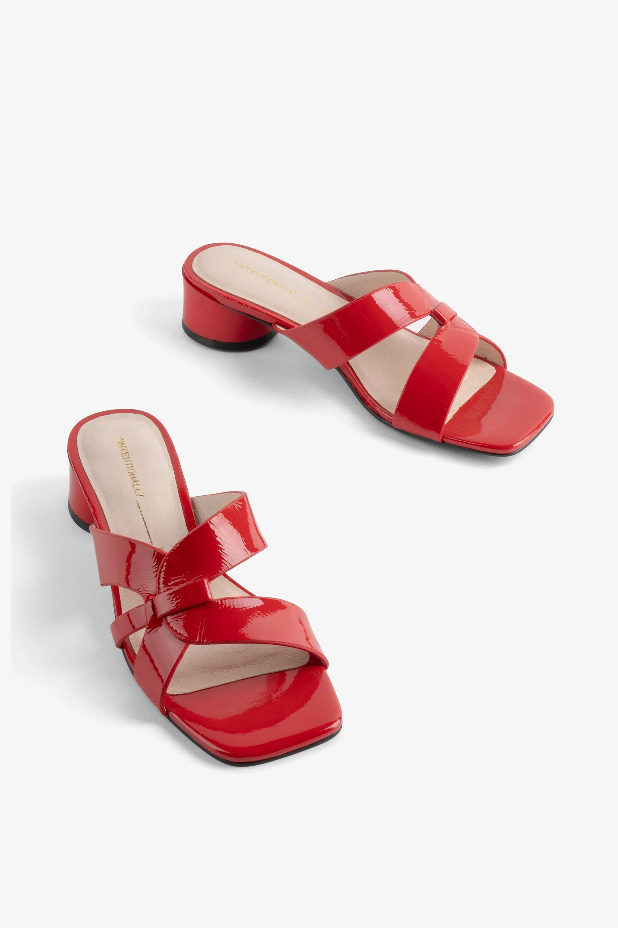 "INTENTIONALLY __________." Beatrix Heeled Sandal - Mustard Combo - Image 17