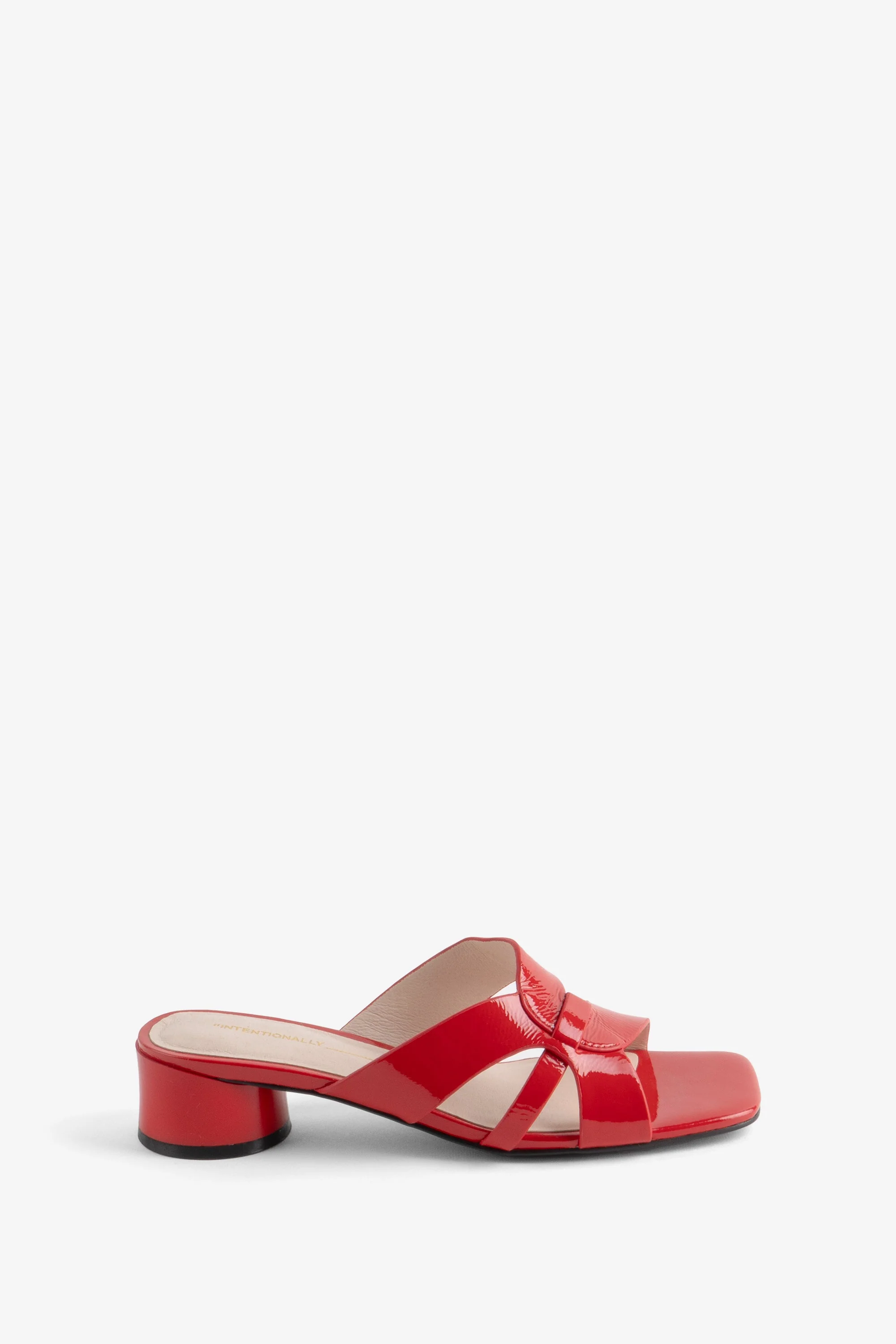 "INTENTIONALLY __________." Beatrix Heeled Sandal - Mustard Combo - Image 21
