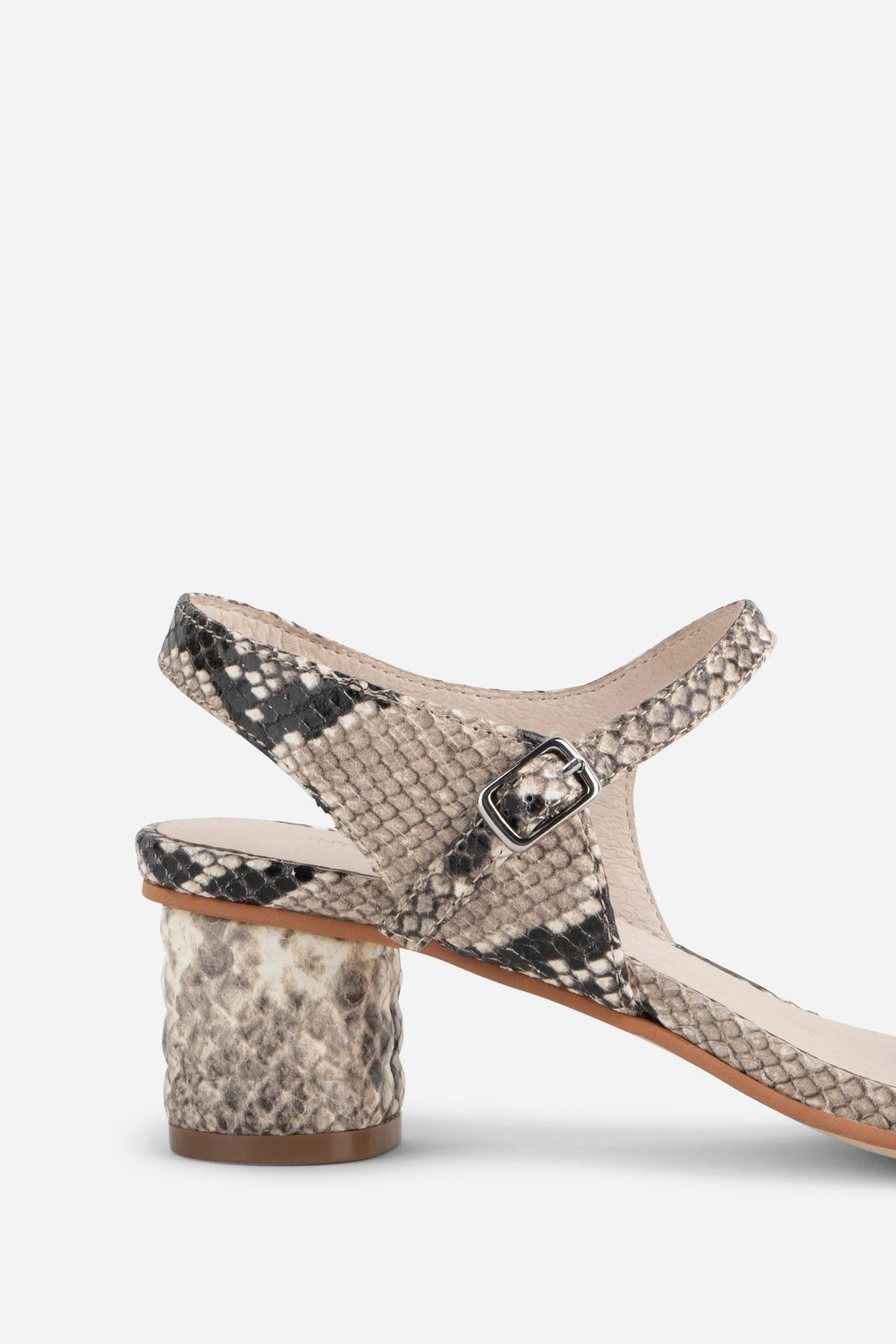 "INTENTIONALLY __________." Opinion Animal Print Heel - Black White - Image 6