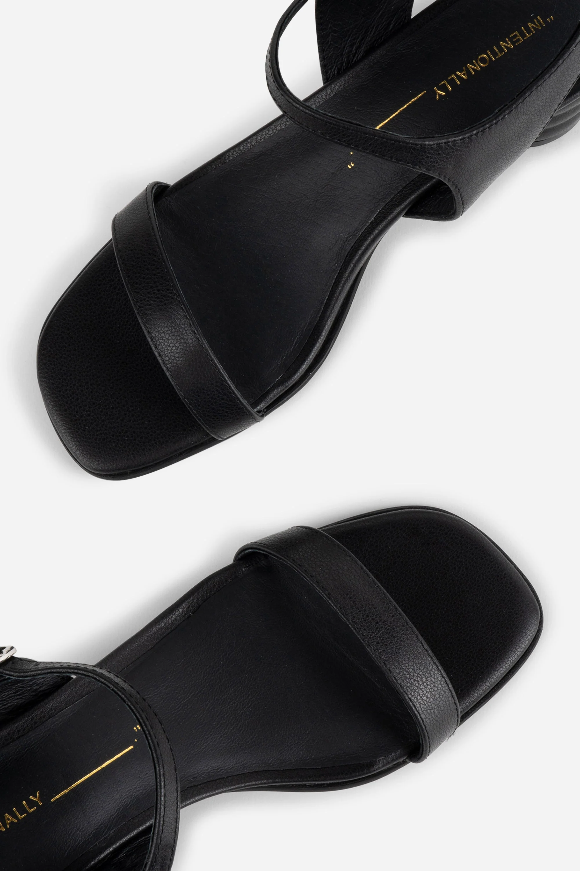 "INTENTIONALLY __________." OPINION Heel - Black/LEMON - Image 4
