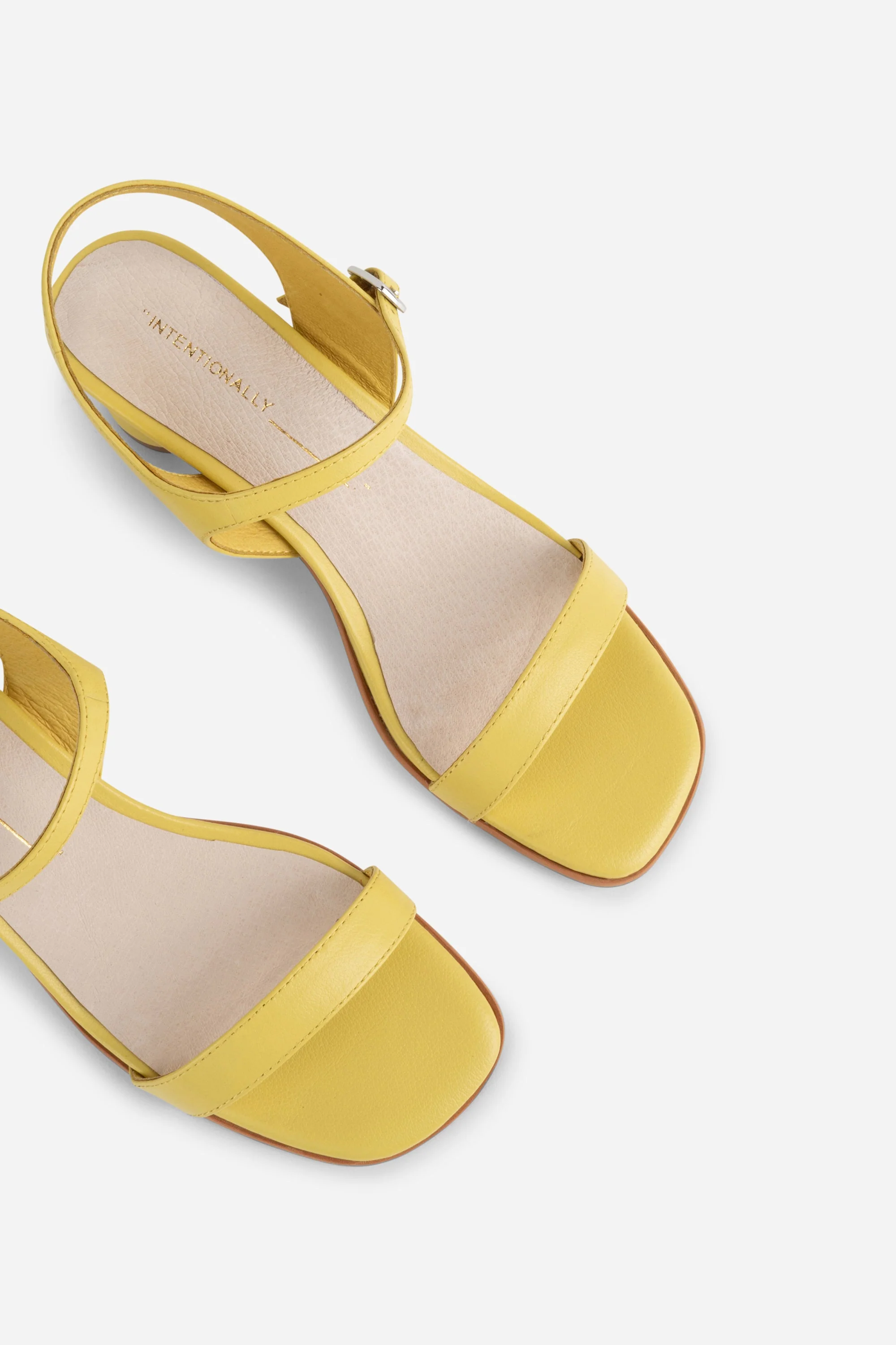 "INTENTIONALLY __________." OPINION Heel - Black/LEMON - Image 9