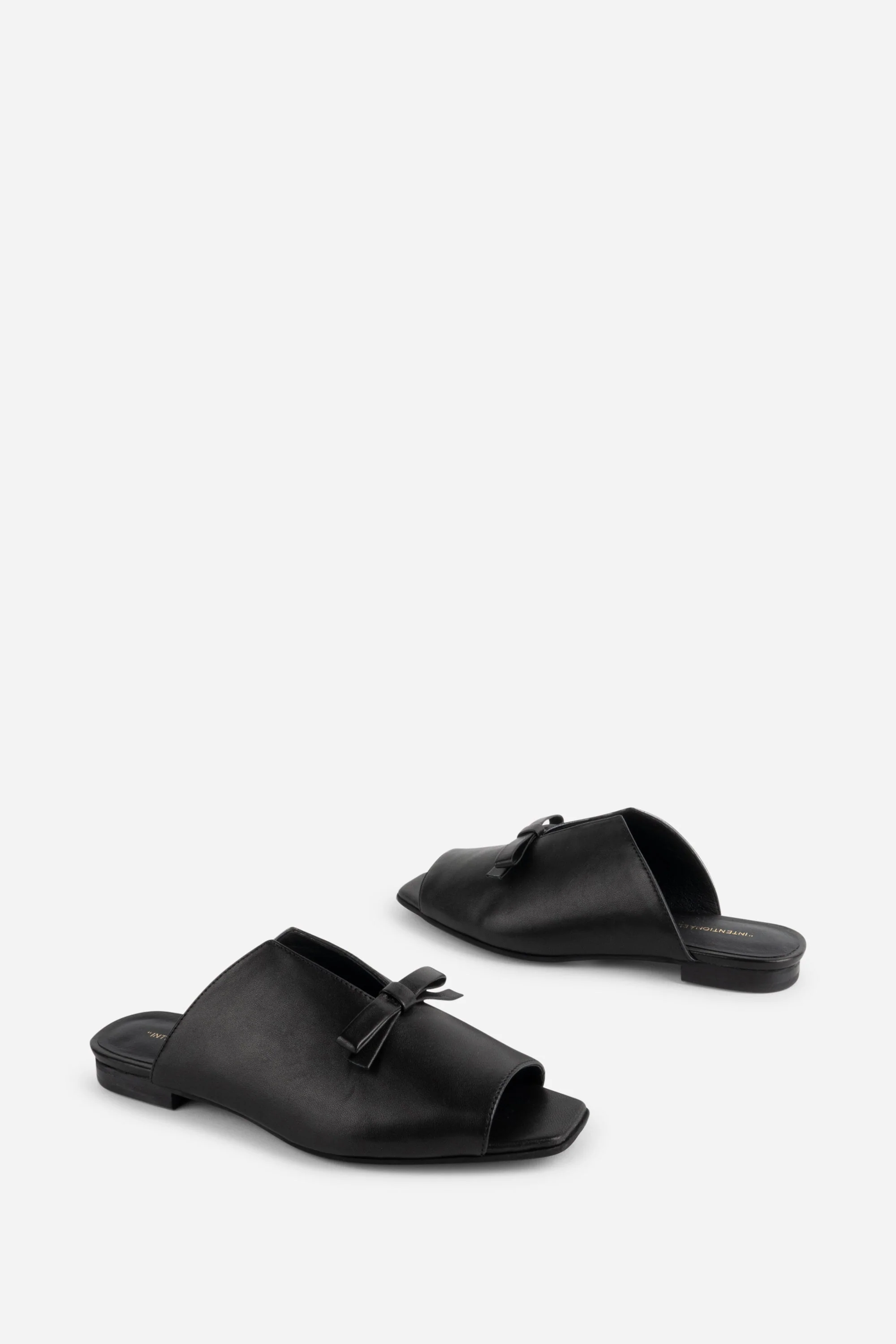 "INTENTIONALLY __________." Palace Square Toe Flat - Mercury - Image 12