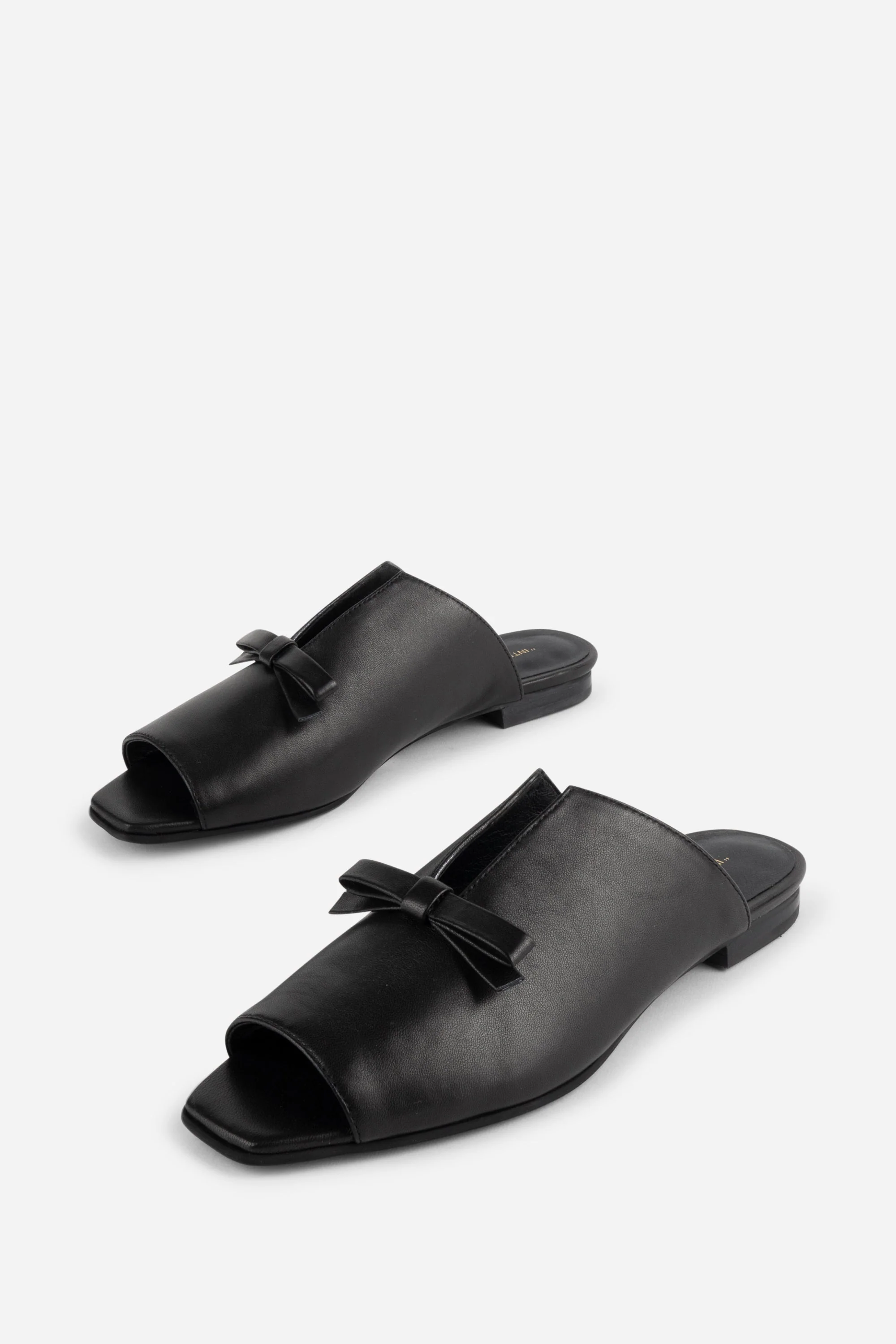 "INTENTIONALLY __________." Palace Square Toe Flat - Mercury - Image 13