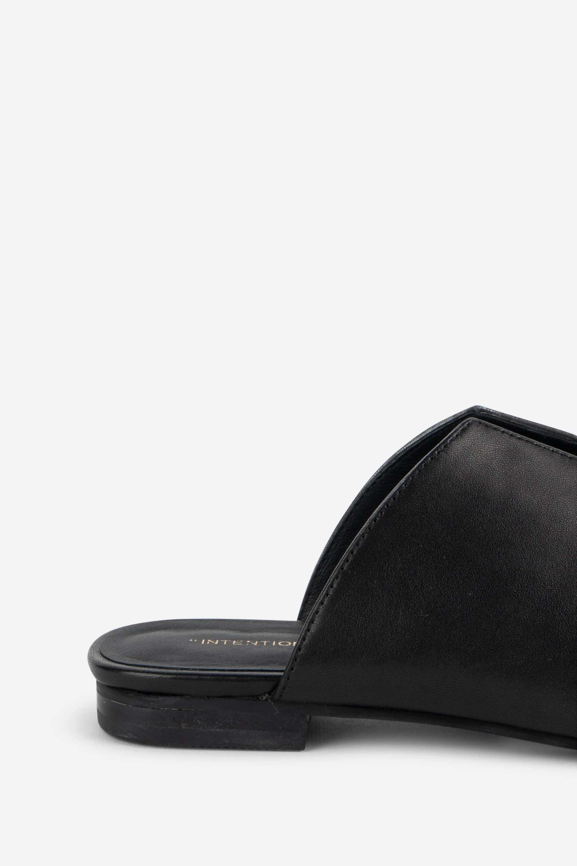 "INTENTIONALLY __________." Palace Square Toe Flat - Mercury - Image 15