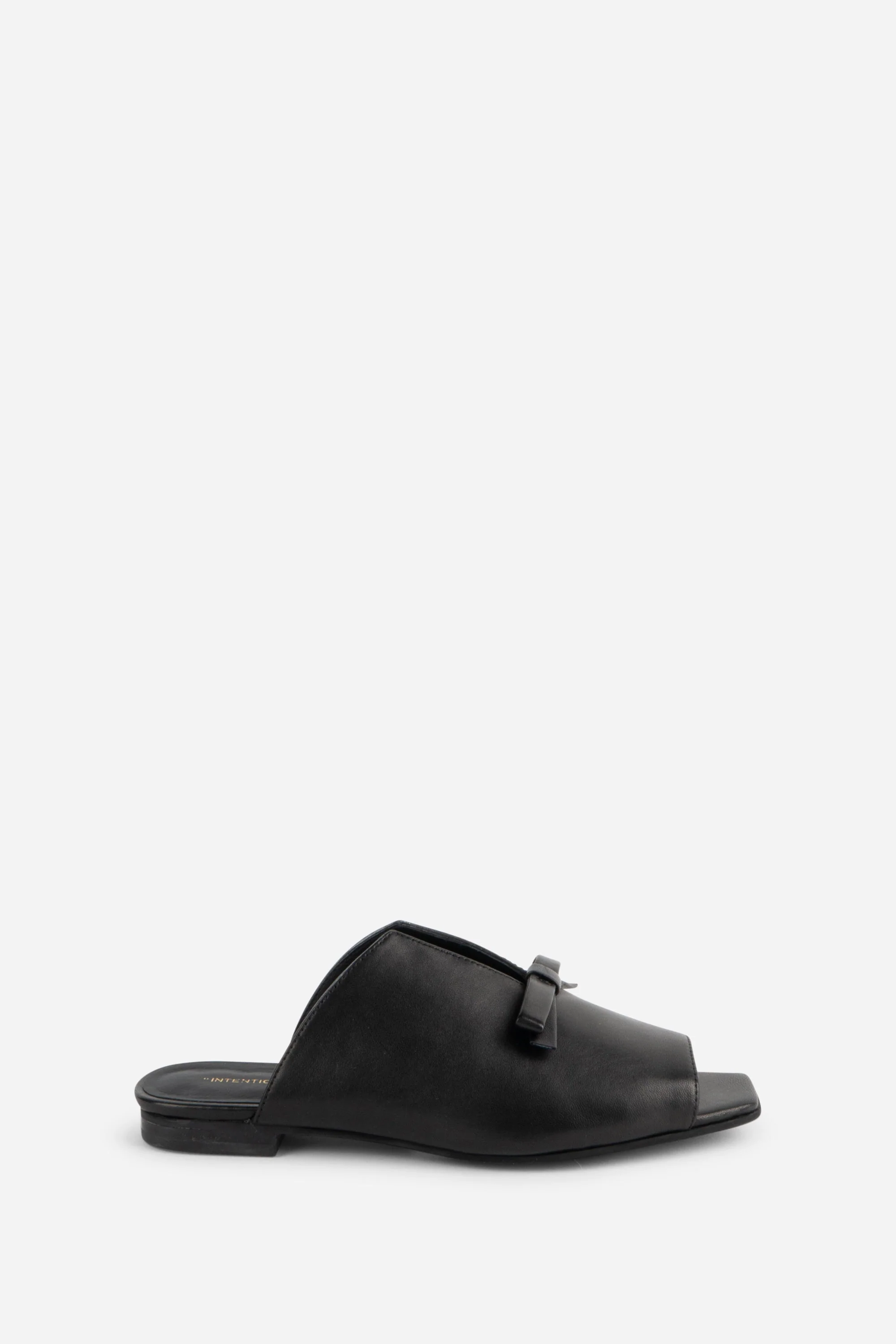 "INTENTIONALLY __________." Palace Square Toe Flat - Mercury - Image 16