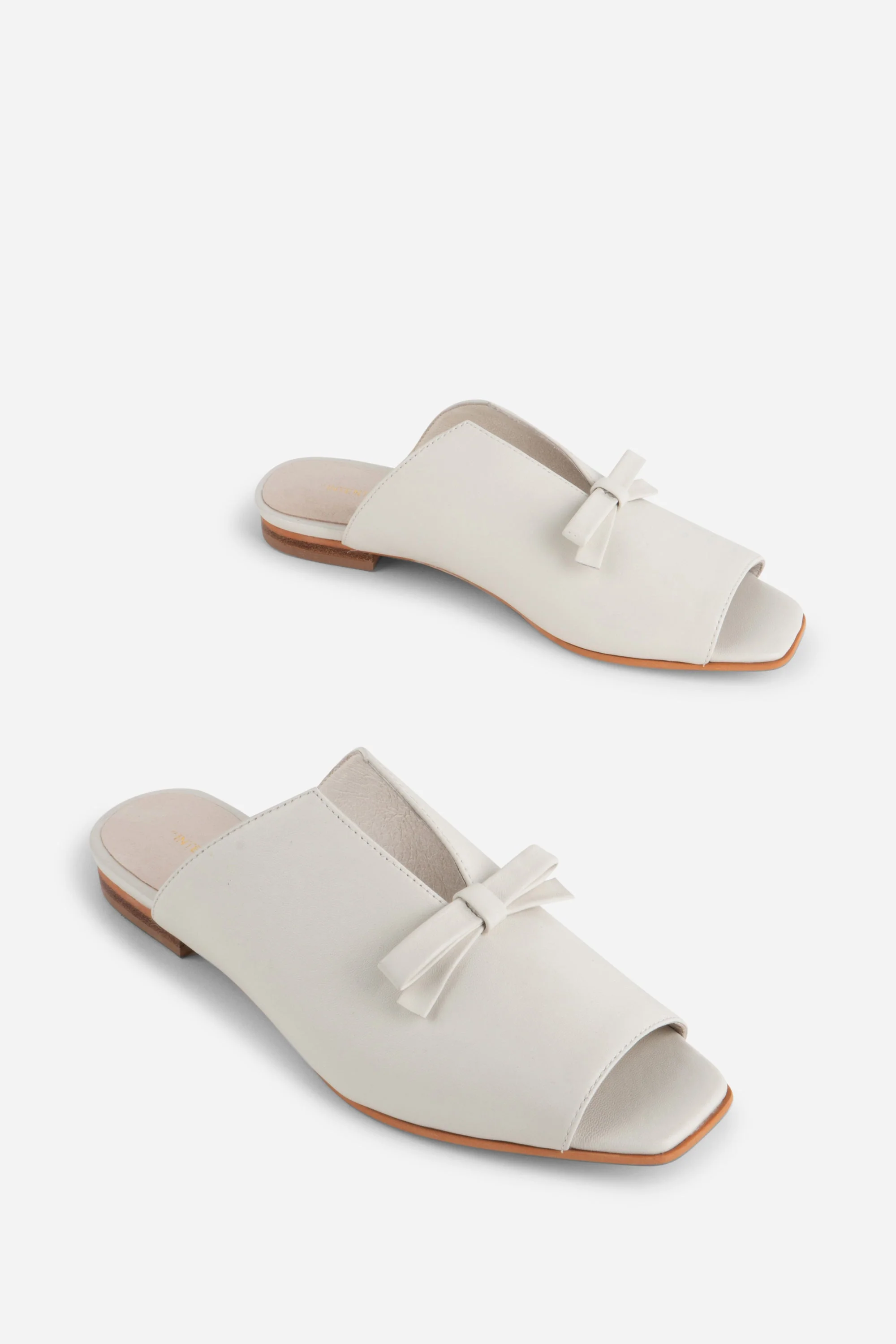 "INTENTIONALLY __________." Palace Square Toe Flat - Mercury - Image 7