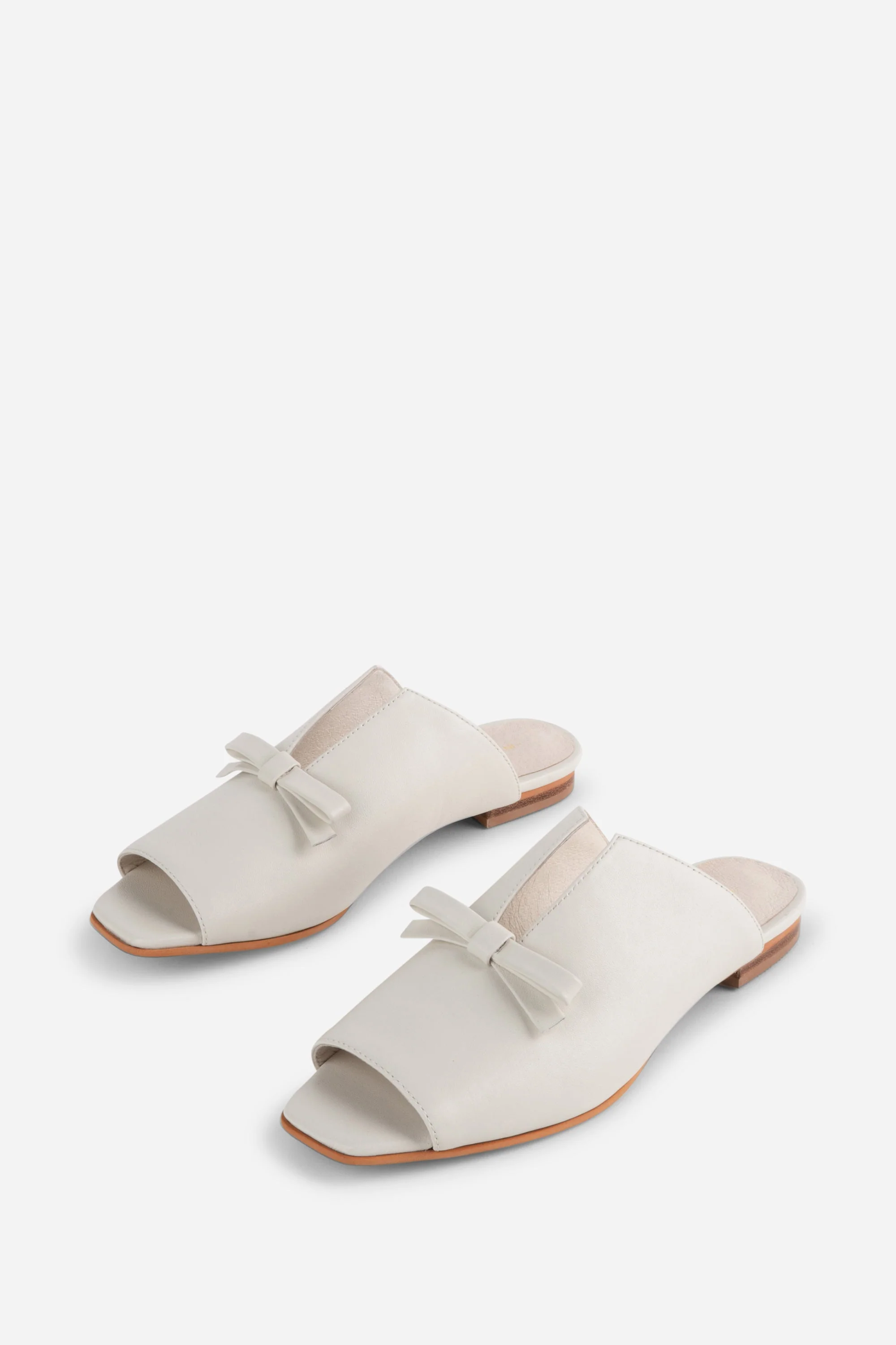 "INTENTIONALLY __________." Palace Square Toe Flat - Mercury - Image 8