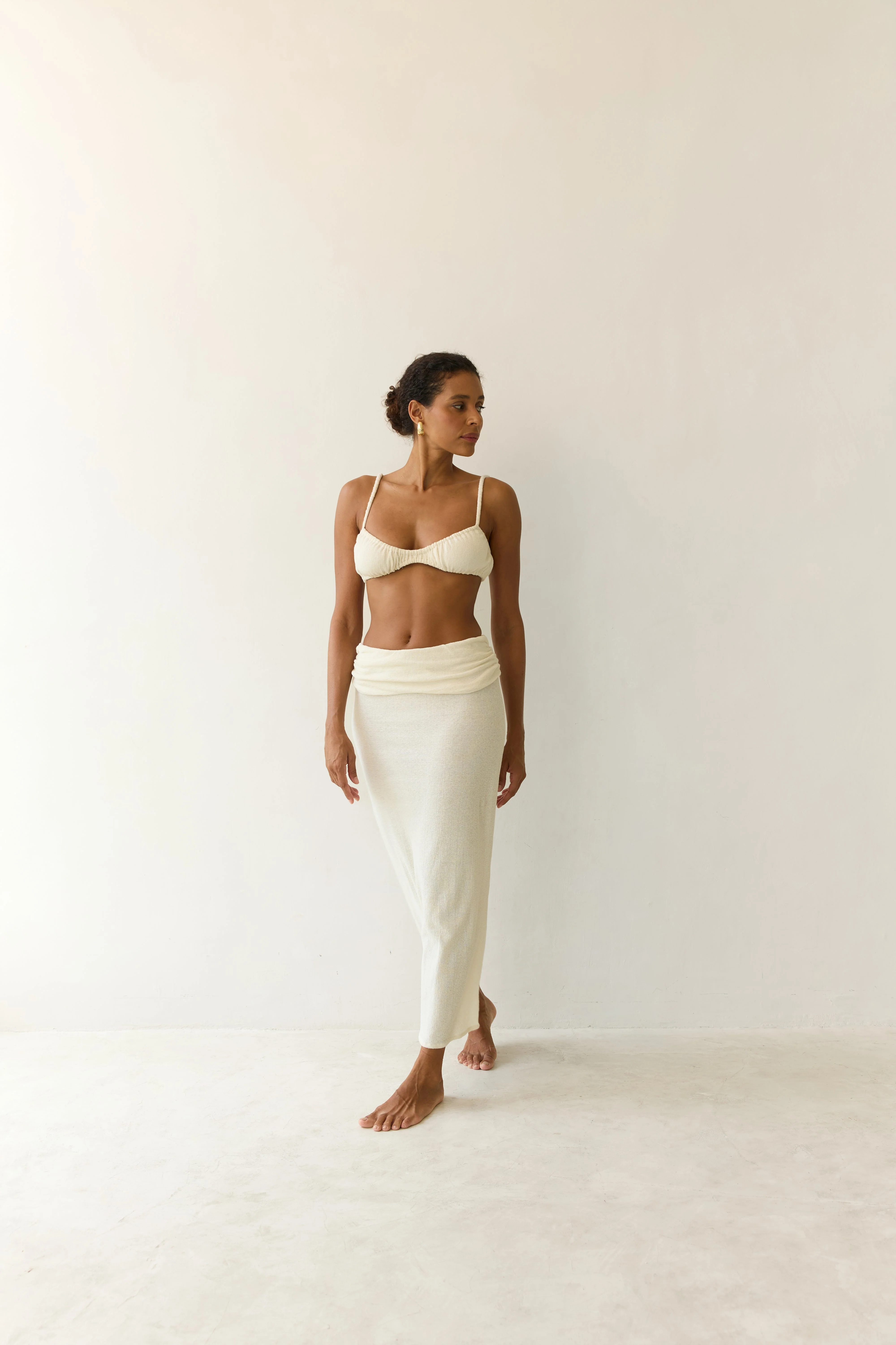 BAHHGOOSE Sabi Skirt - Crme - Image 3