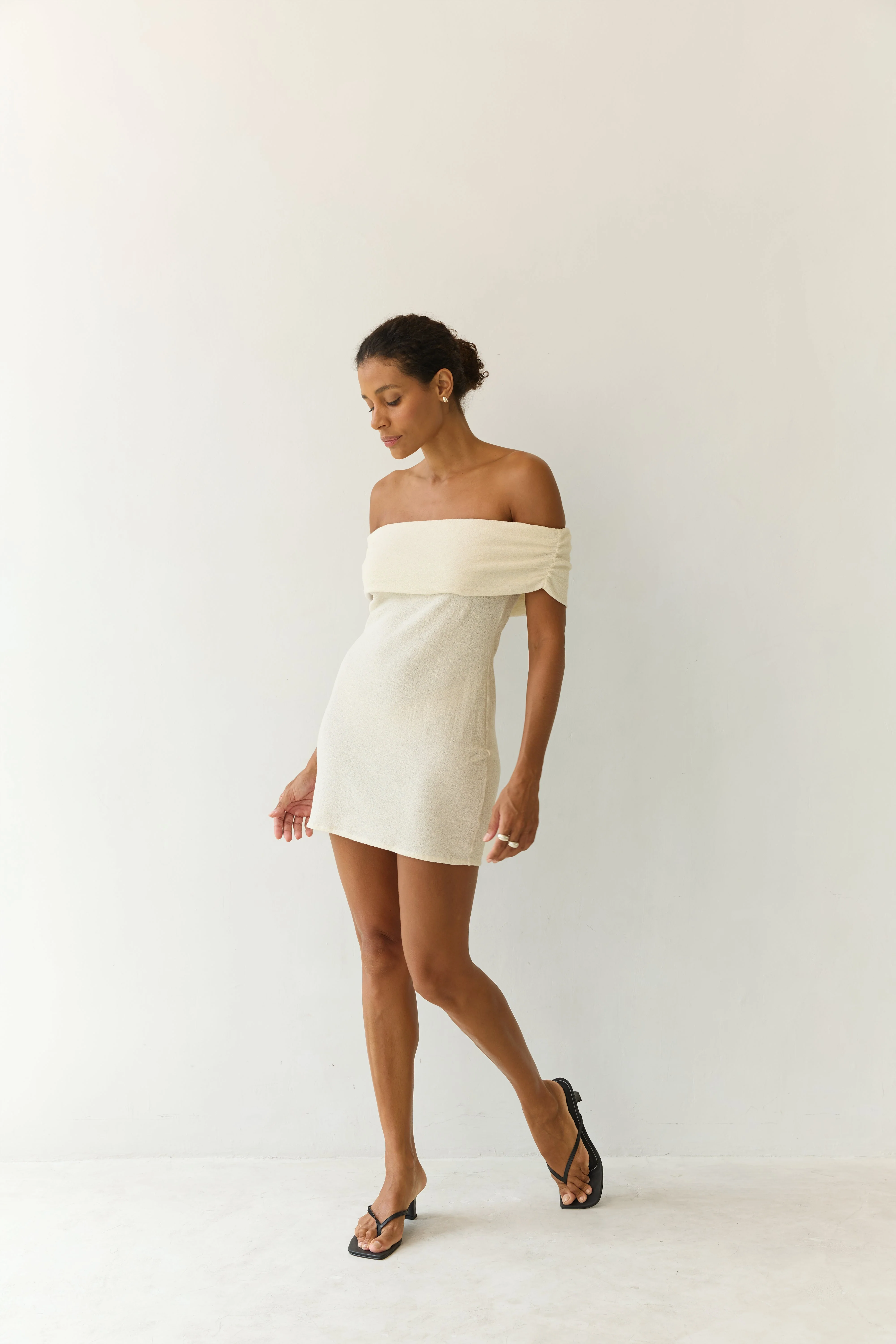 BAHHGOOSE Yume Mini Dress - Crme - Image 2
