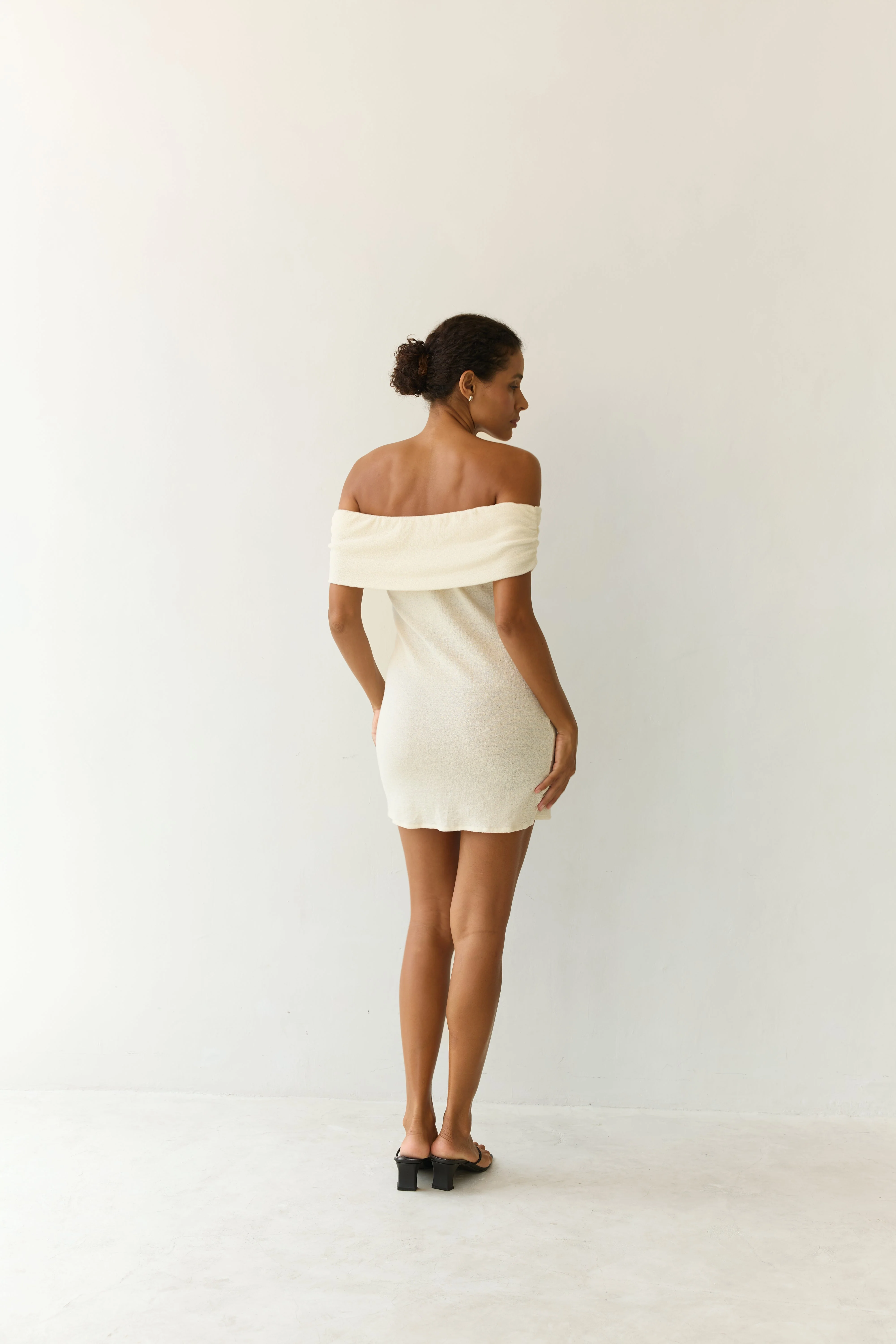 BAHHGOOSE Yume Mini Dress - Crme - Image 3