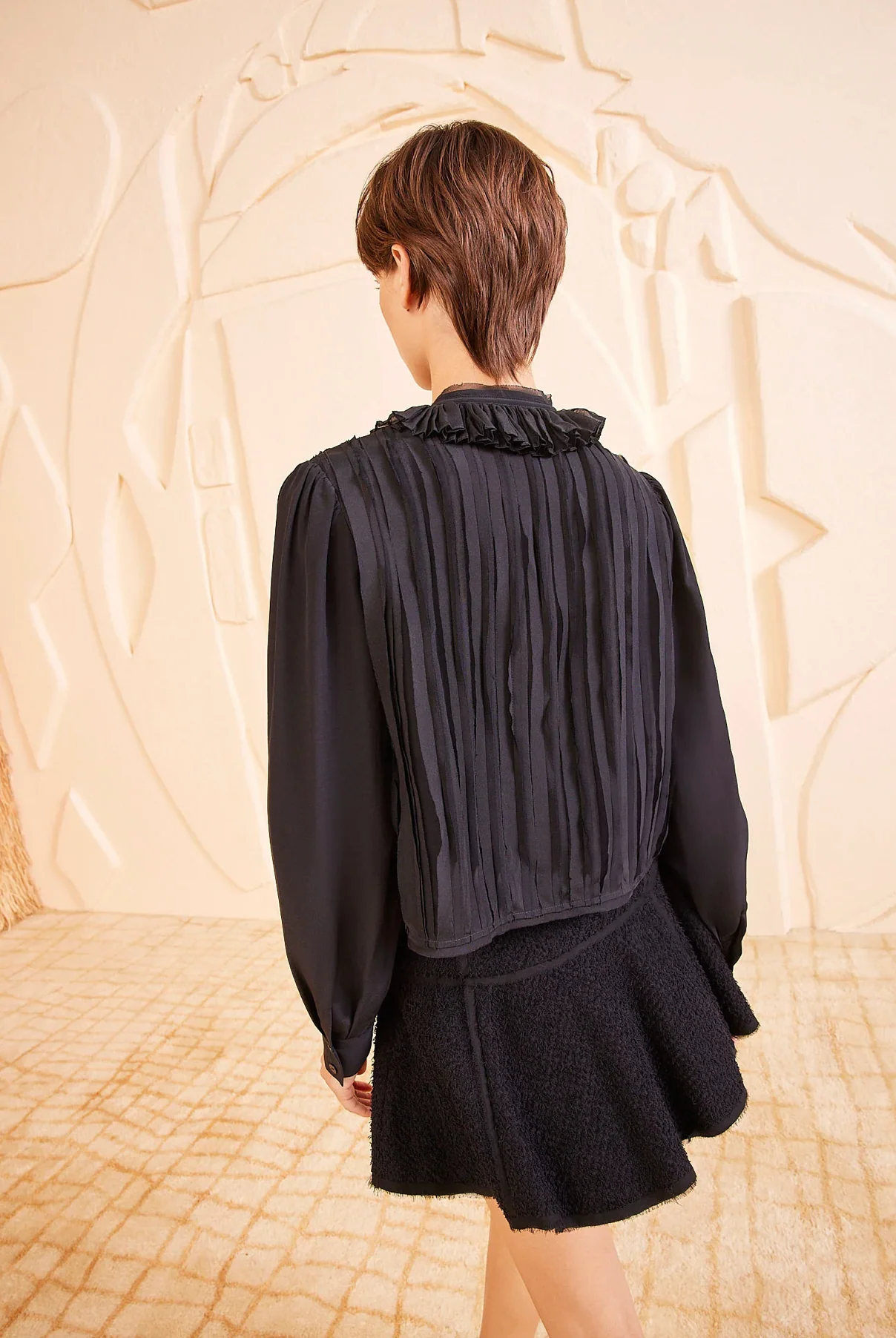 Ulla Johnson Karla Blouse - Noir - Image 3