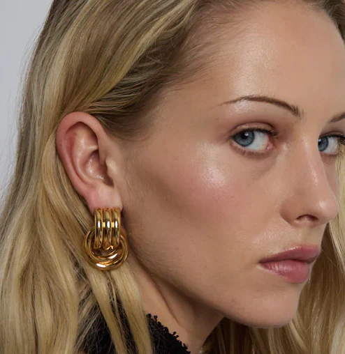 Heaven Mayhem Double Knot Earrings - Image 2