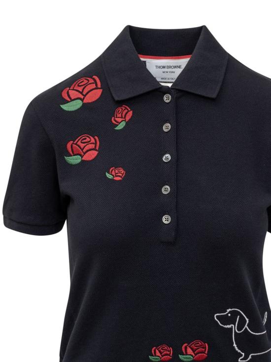 Thom Browne Polo Shirt - Navy - Image 3