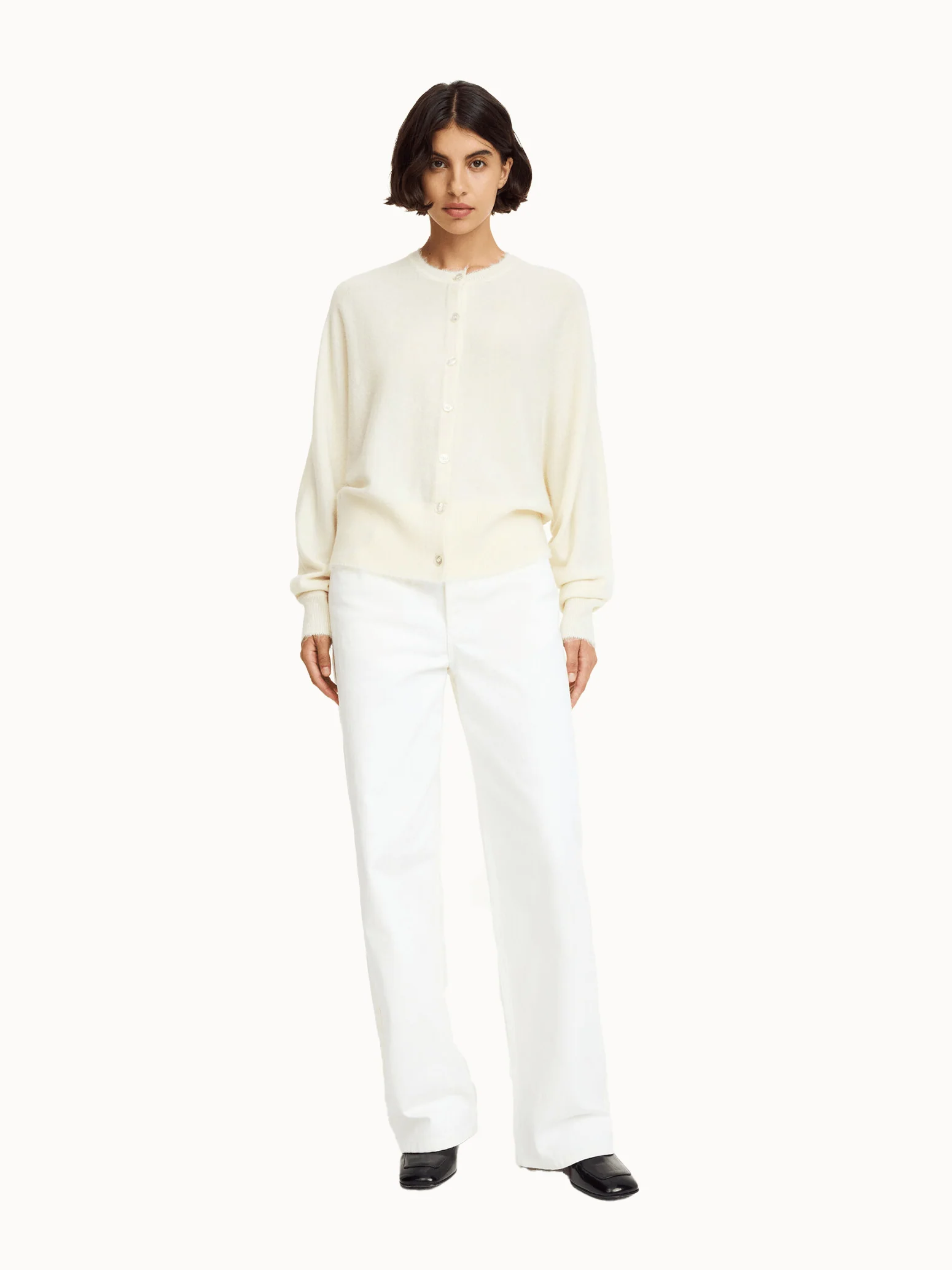 By Malene Birger Soa Cardigan - White - Image 2