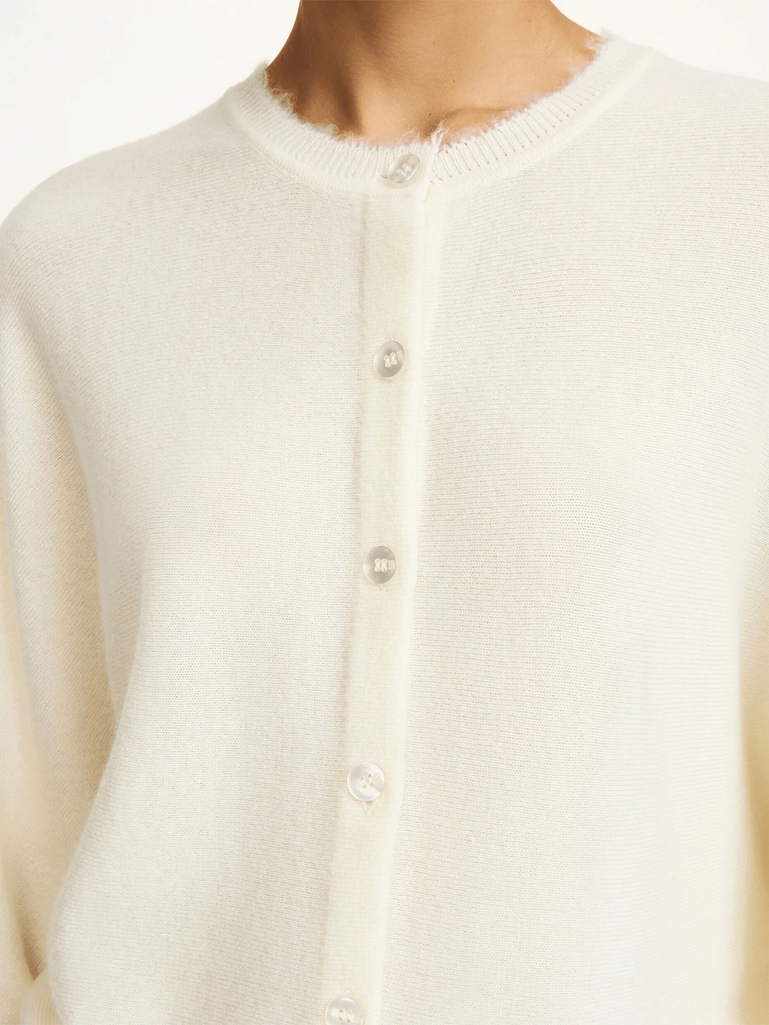 By Malene Birger Soa Cardigan - White - Image 3