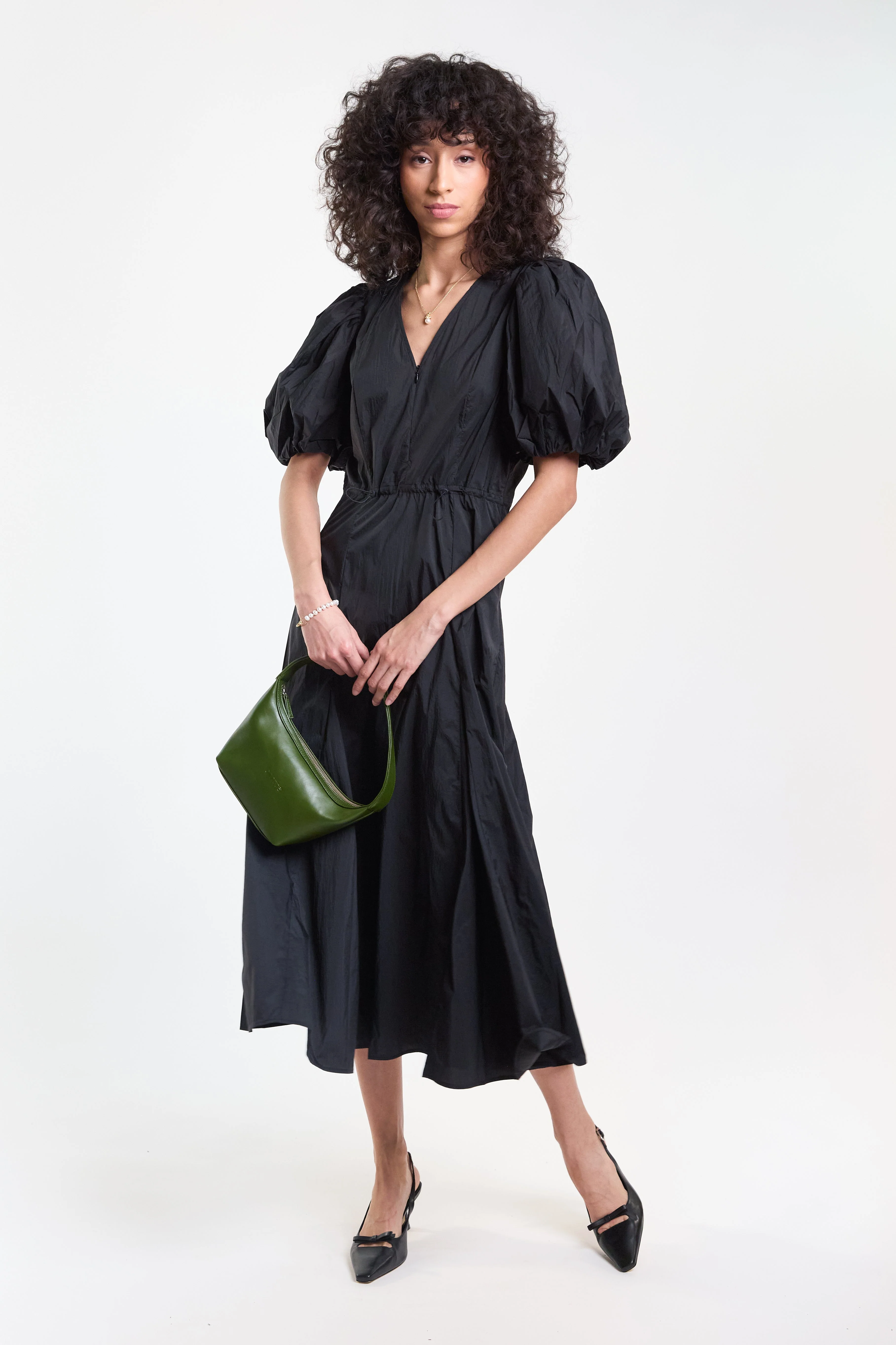 Permanent Vacation Latent Dress - Black