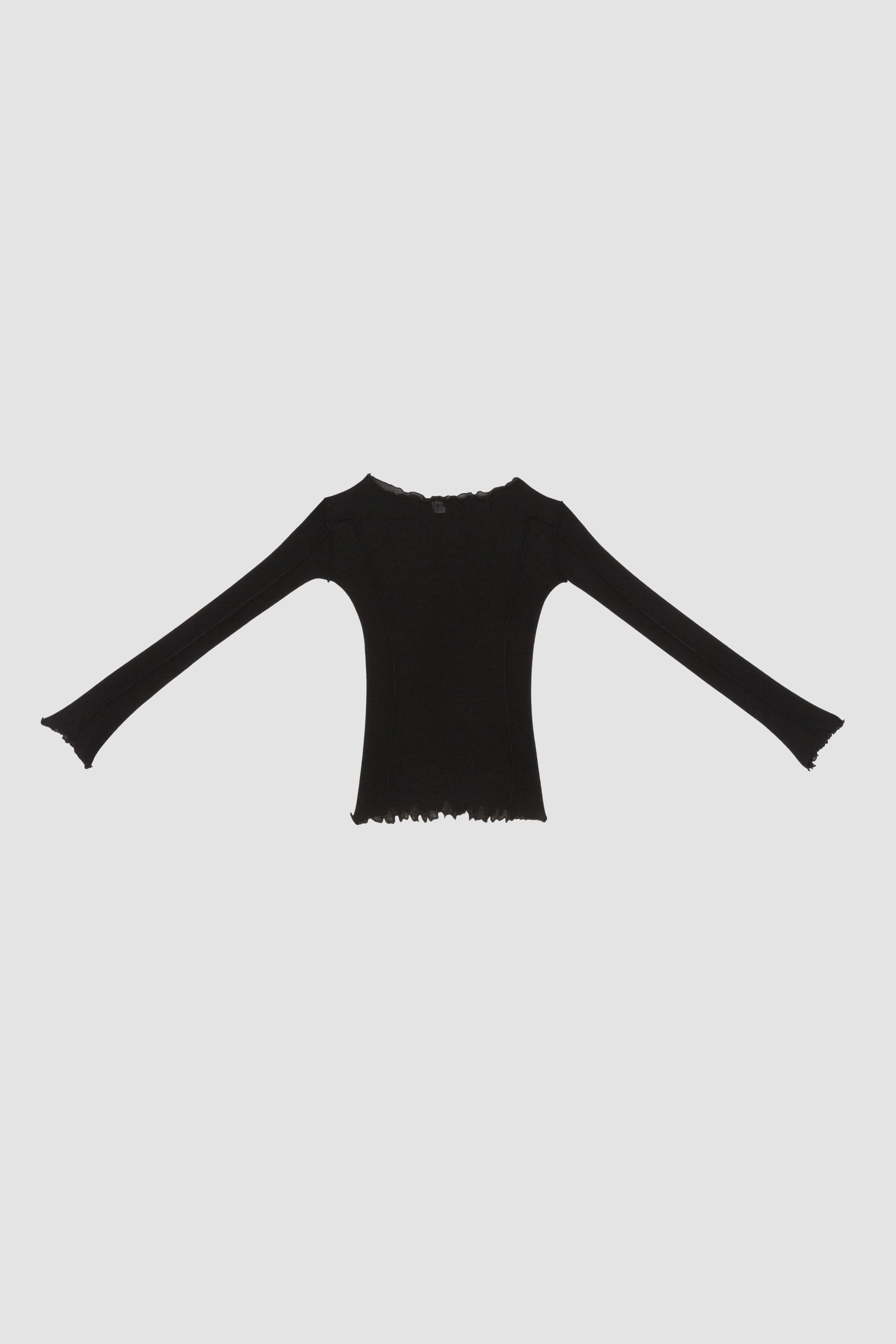 Baserange Omato Long Sleeve - Black - Image 4