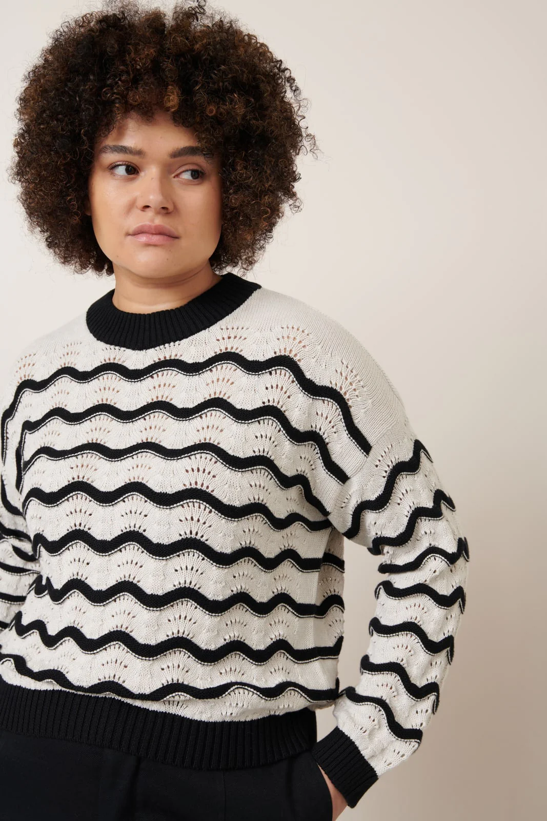 Kowtow Tide Jumper - Oat-Melange - Image 6
