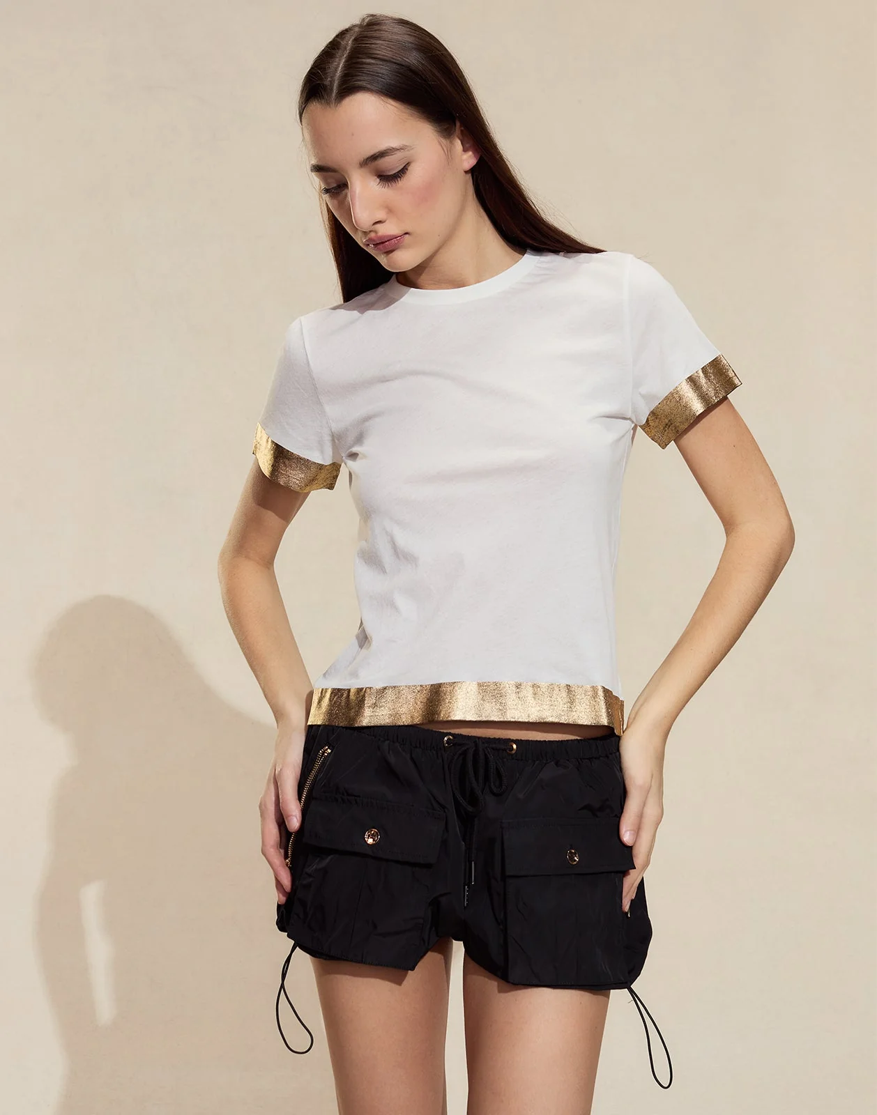 Cynthia Rowley Athena Tee - White - Image 2