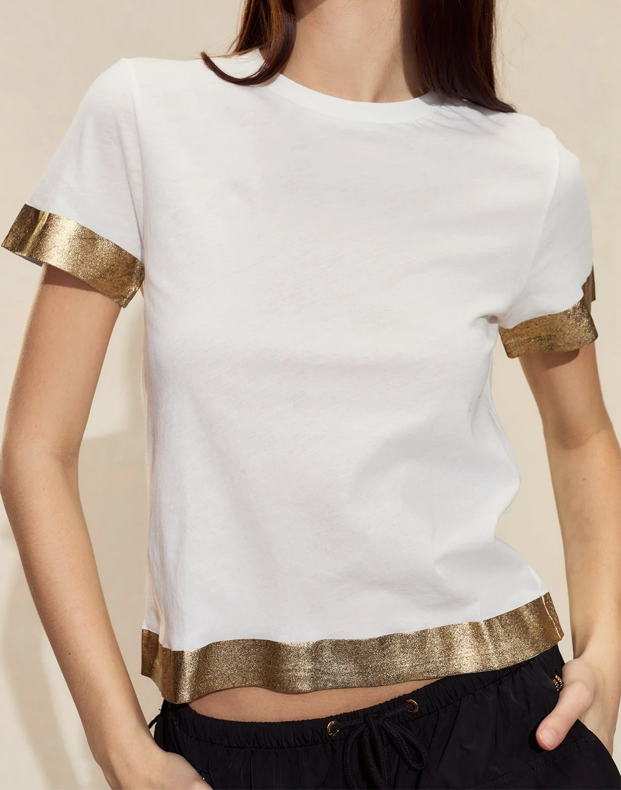 Cynthia Rowley Athena Tee - White - Image 4