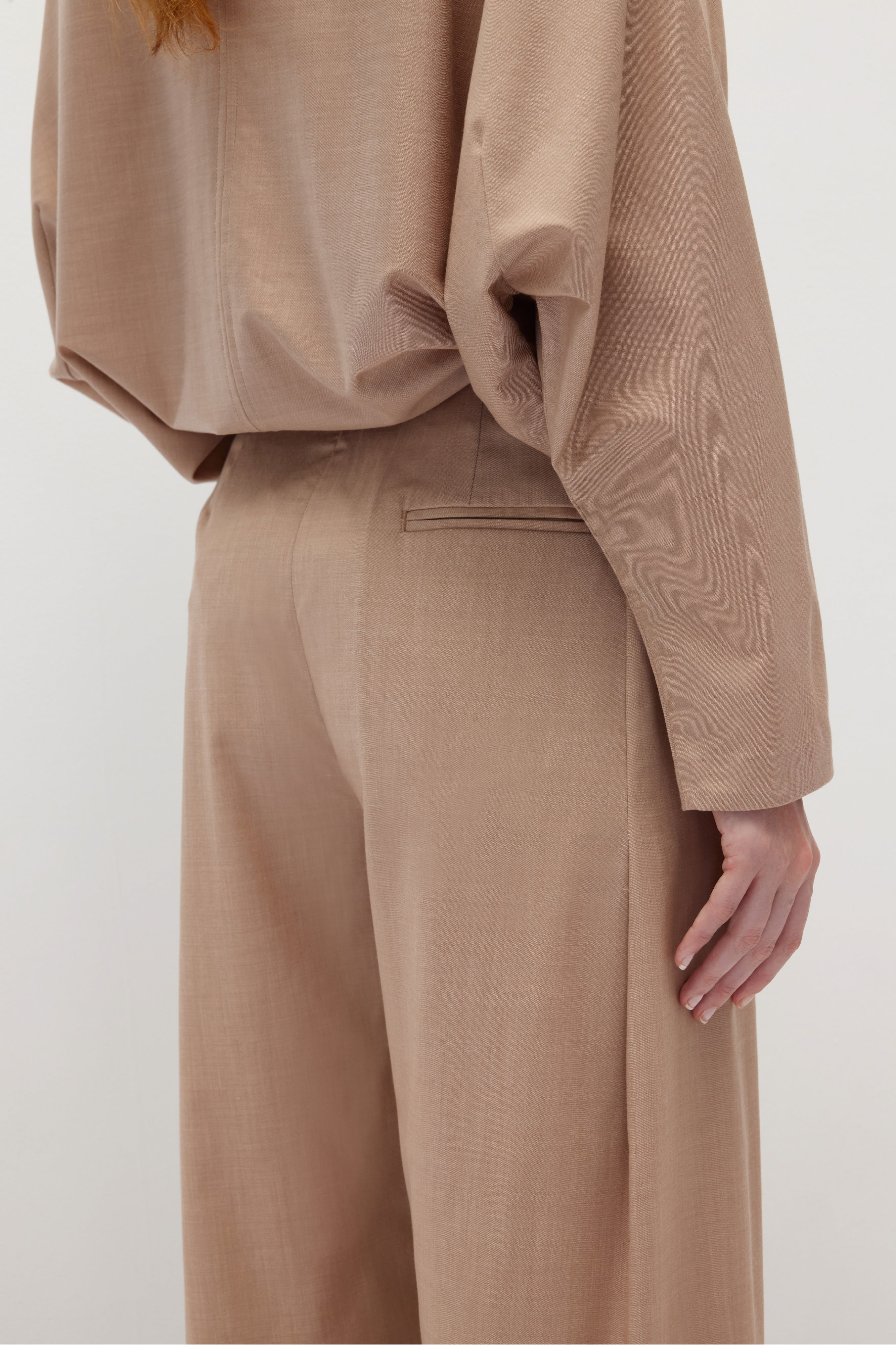 HUNDR. Low-Waist Pleated Slim-Fit Trousers - Image 7