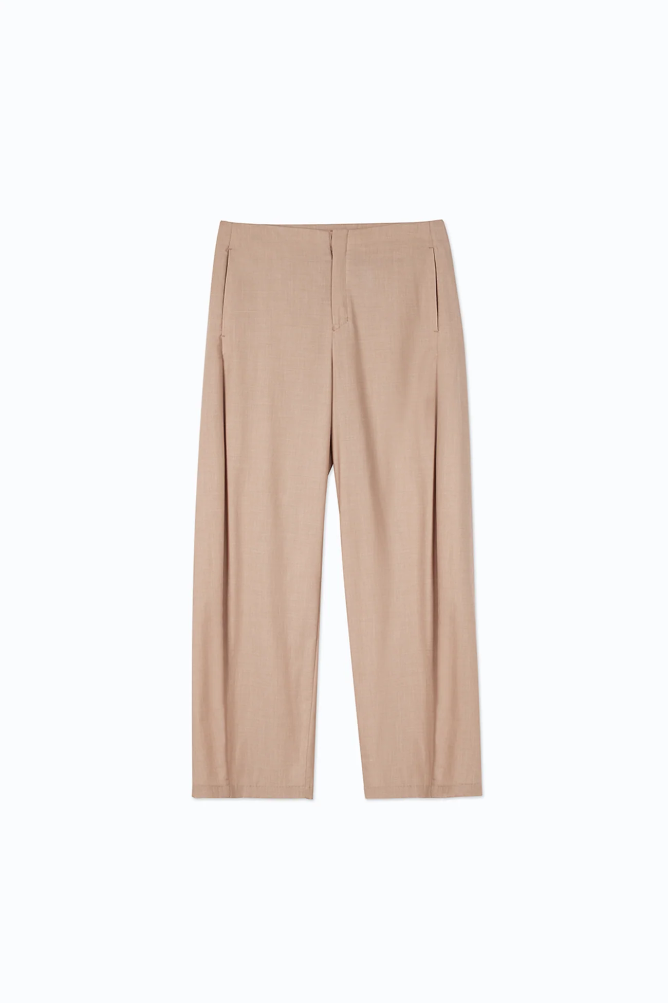HUNDR. Low-Waist Pleated Slim-Fit Trousers - Image 9