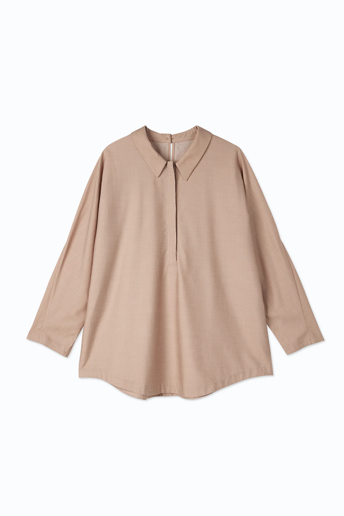 HUNDR. Half-Placket Buttoned Tencel Shirt - Image 10
