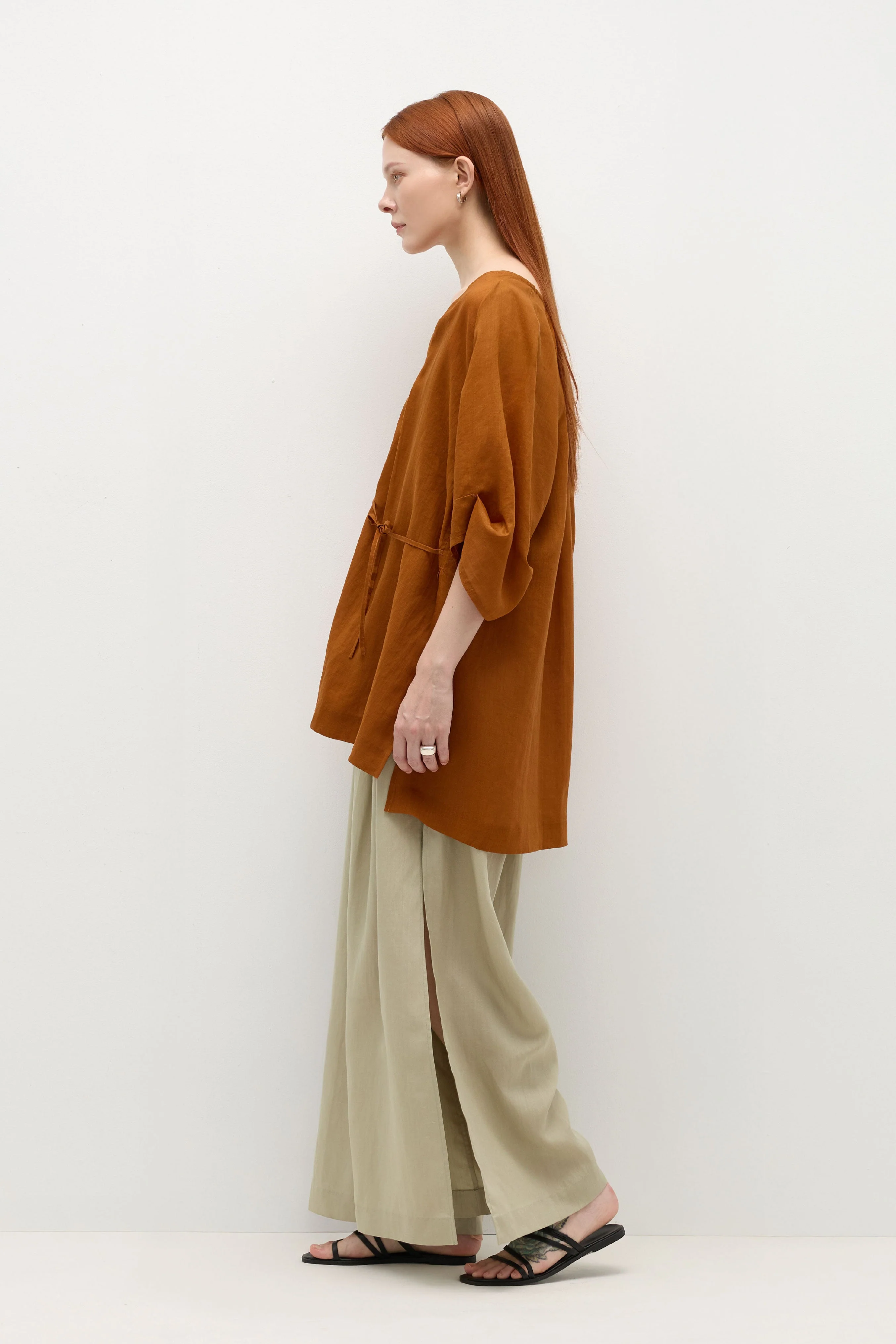 HUNDR. Wide-Leg Pants - As Shown - Image 6