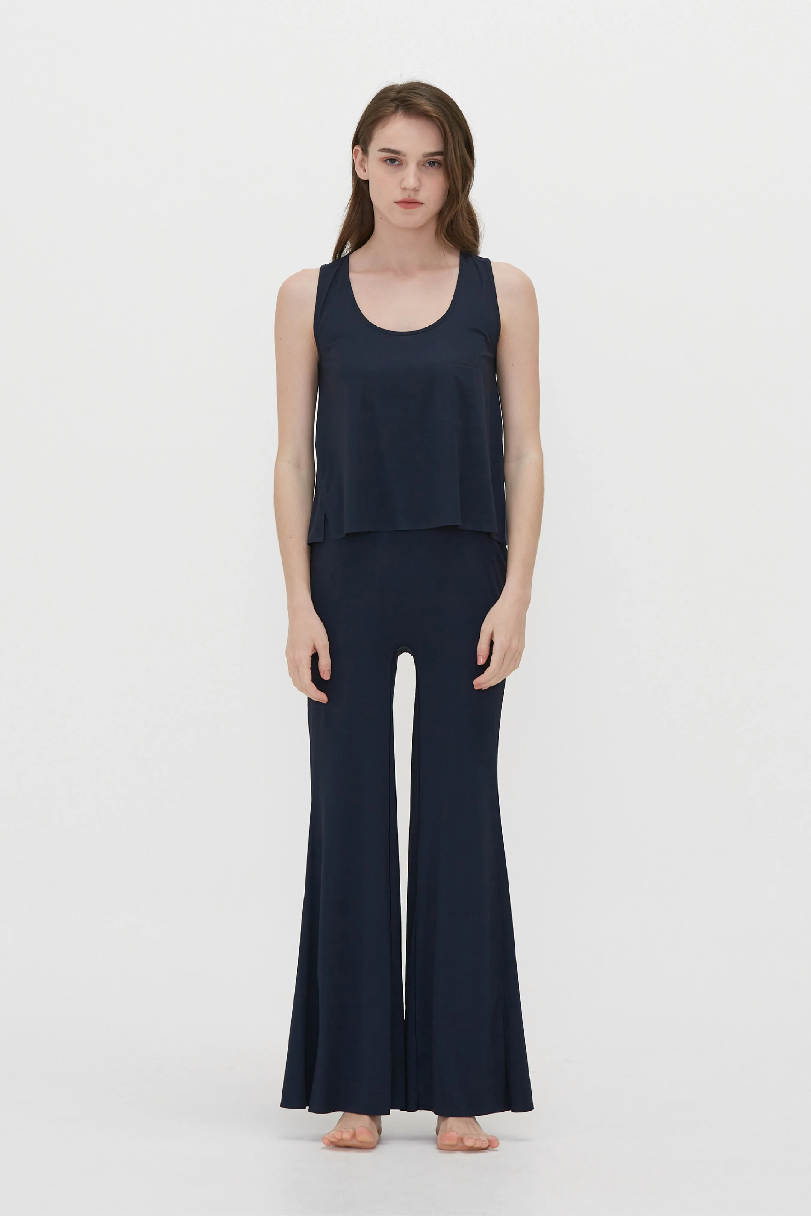 HUNDR. TENCEL™ Modal Flared Pants - Image 3