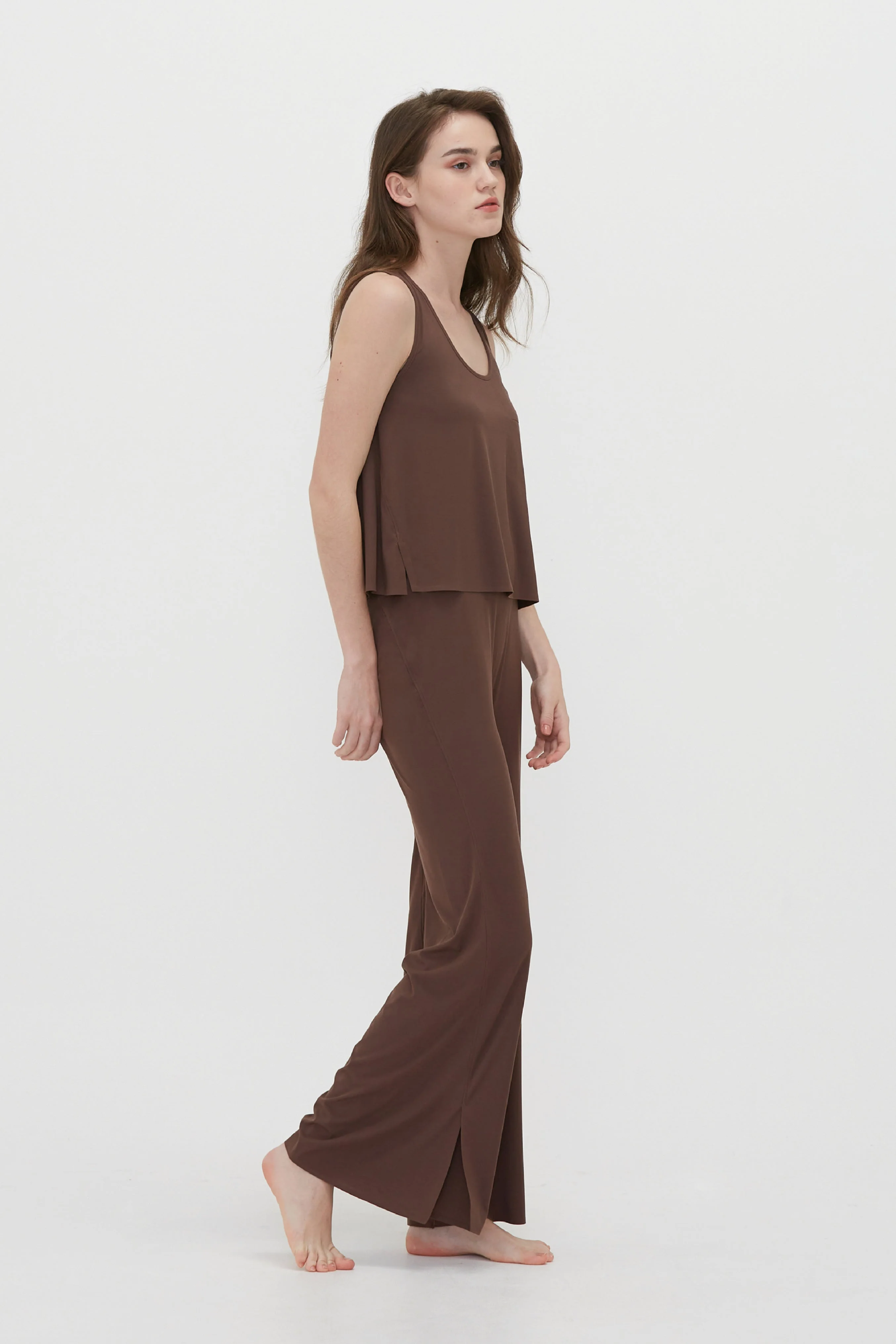 HUNDR. TENCEL™ Modal Flared Pants - Image 5