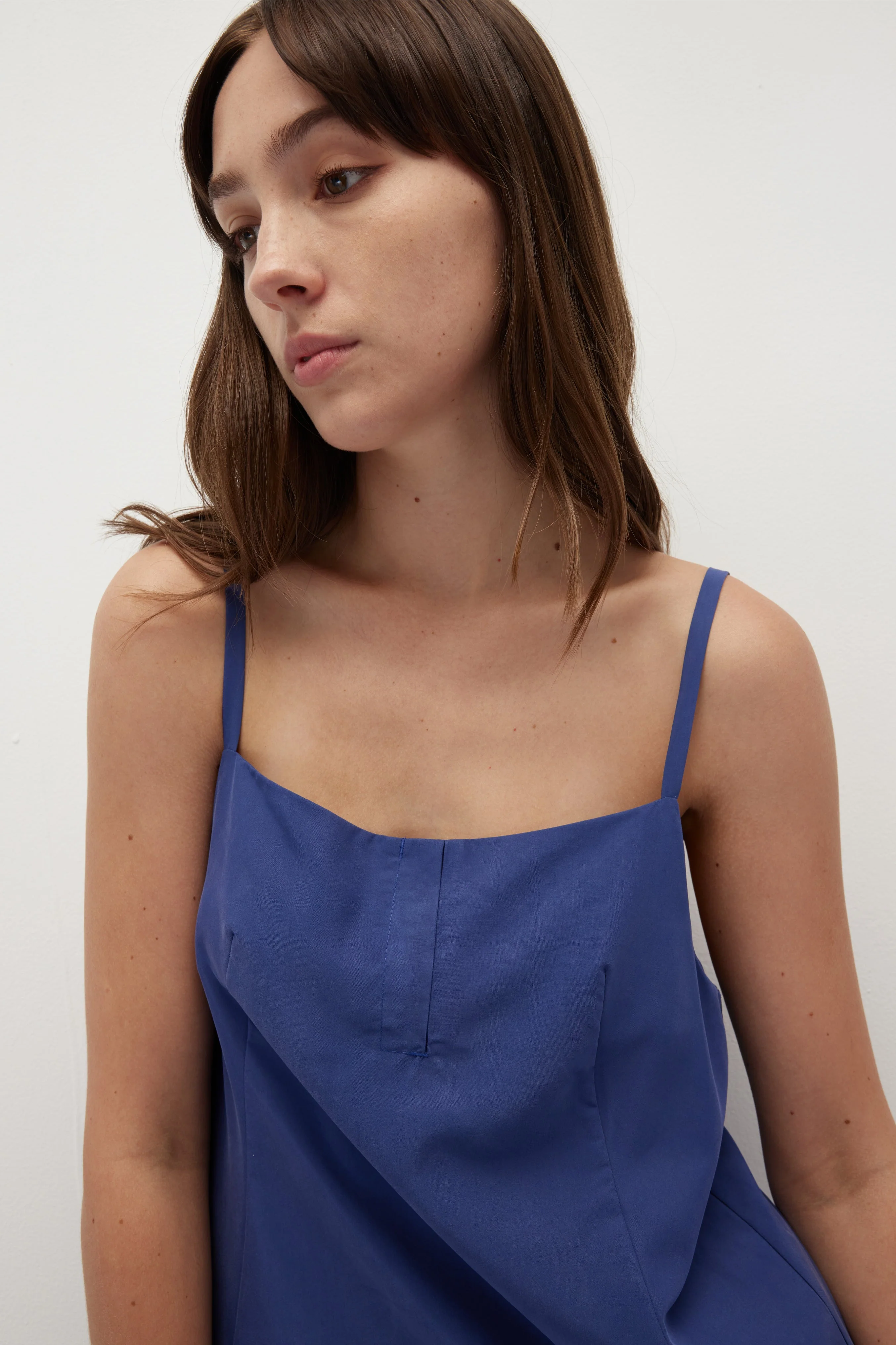 HUNDR. Silky Matte Spaghetti Strap Dress - Image 5