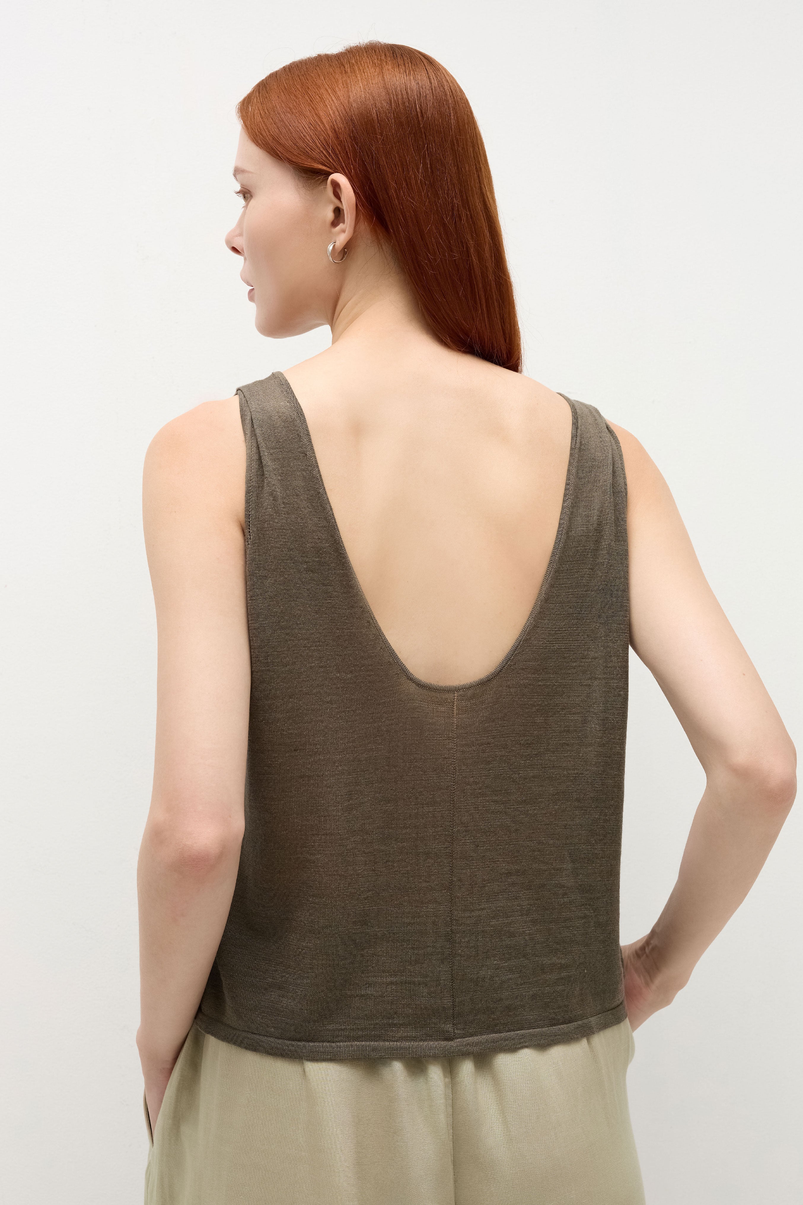HUNDR. Shoulder Pleated Vest - Image 2