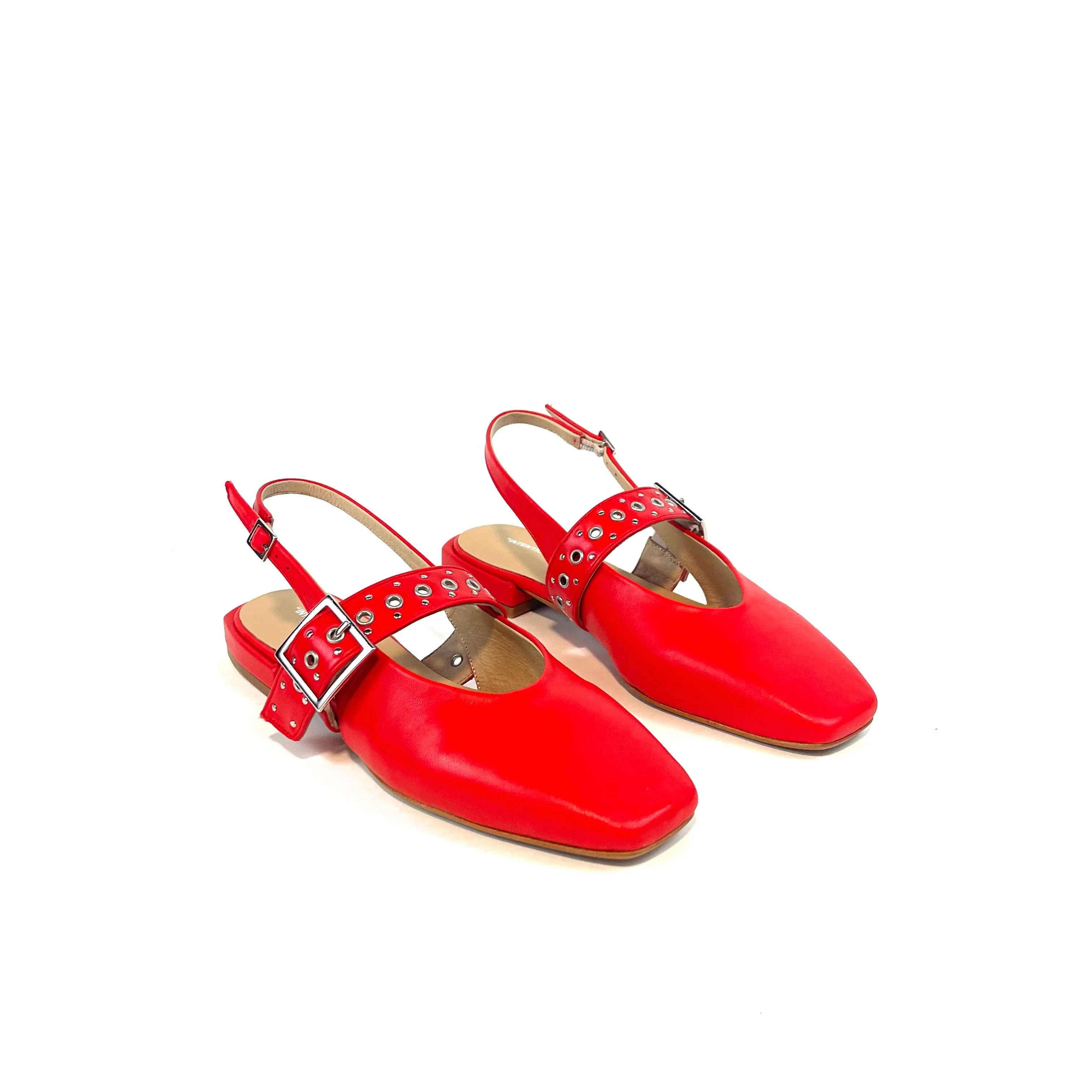 INTENTIONALLY __________. Pearl Slingback - Cherry - Image 7