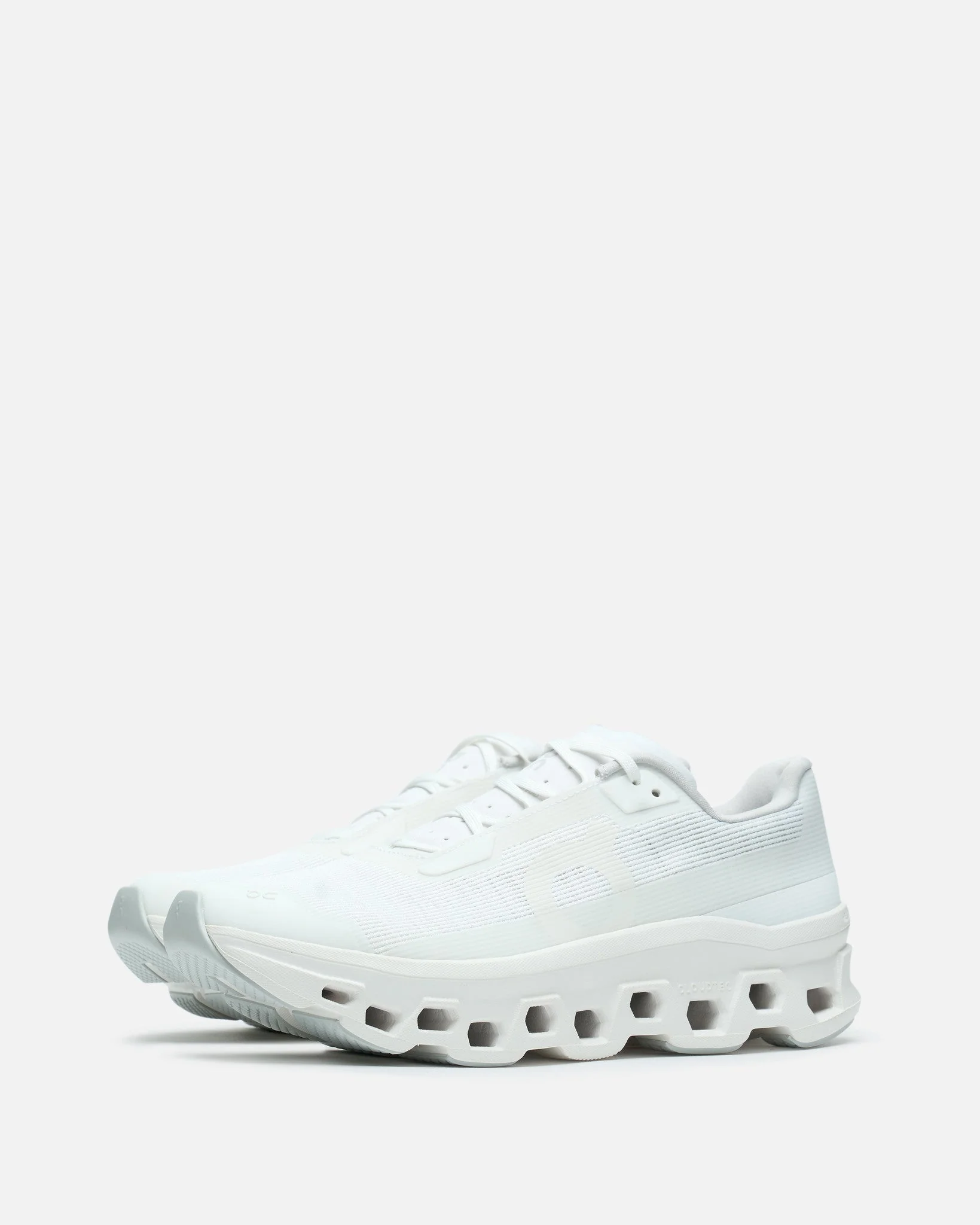 ON Running Cloudmonster Void - White/White - Image 2