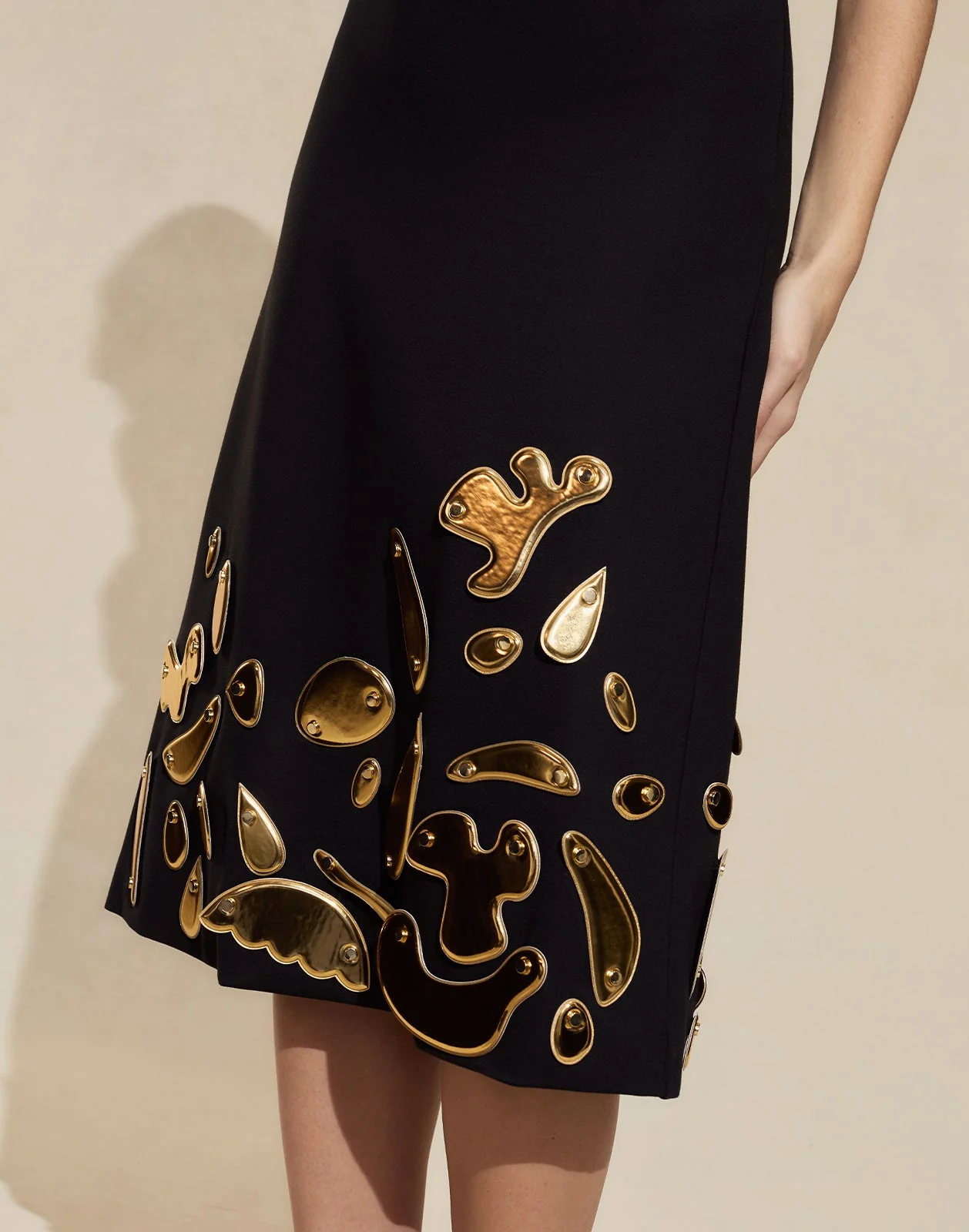 Cynthia Rowley Calypso Midi Skirt - Black - Image 5
