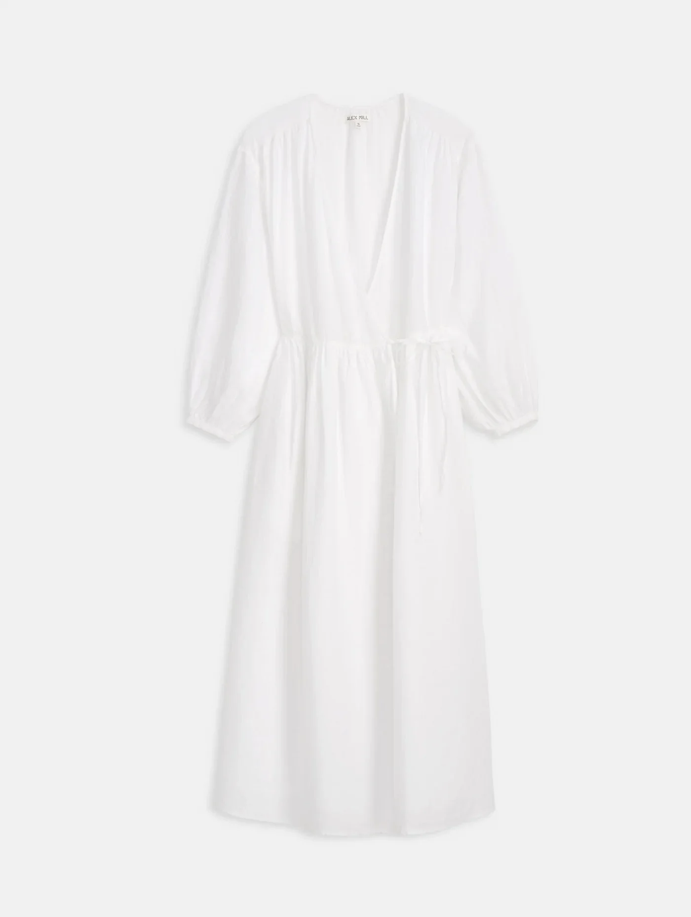 Alex Mill Lauren Wrap Dress - White - Image 7