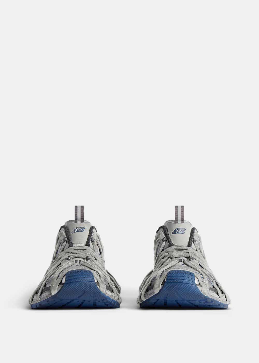 Balenciaga 3XL Extreme Lace Sneaker - White/Grey/Navy - Image 3