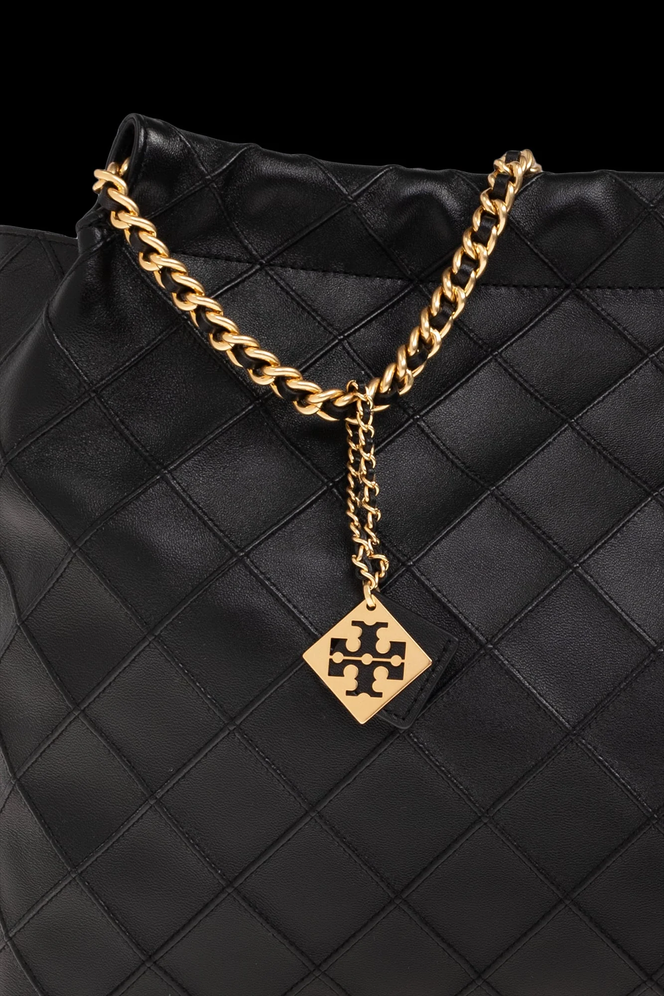 Tory Burch Fleming Large Hobo Bag - Black - Image 2