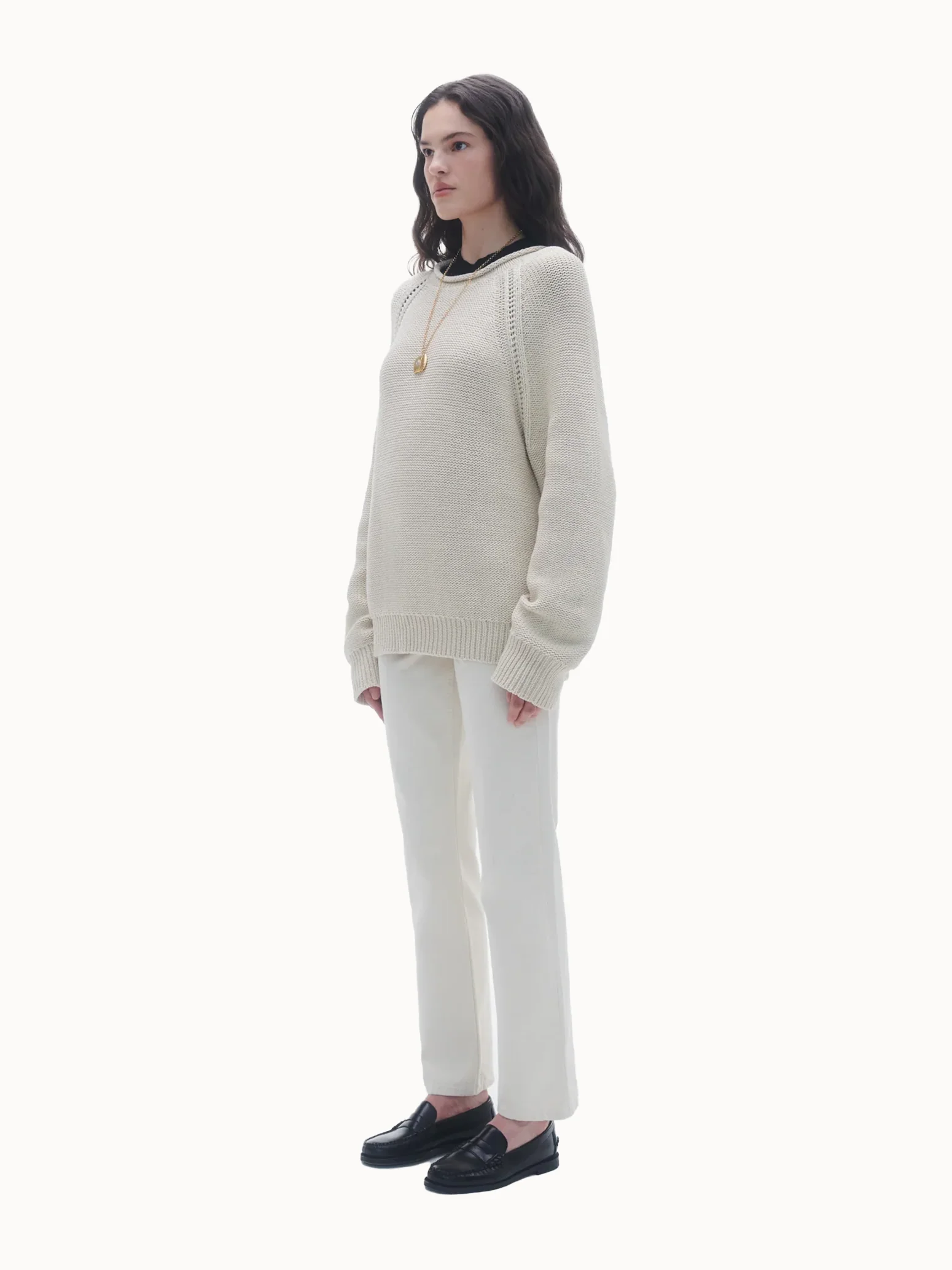 Guest in Residence Island Rollneck - Ecru - Image 3