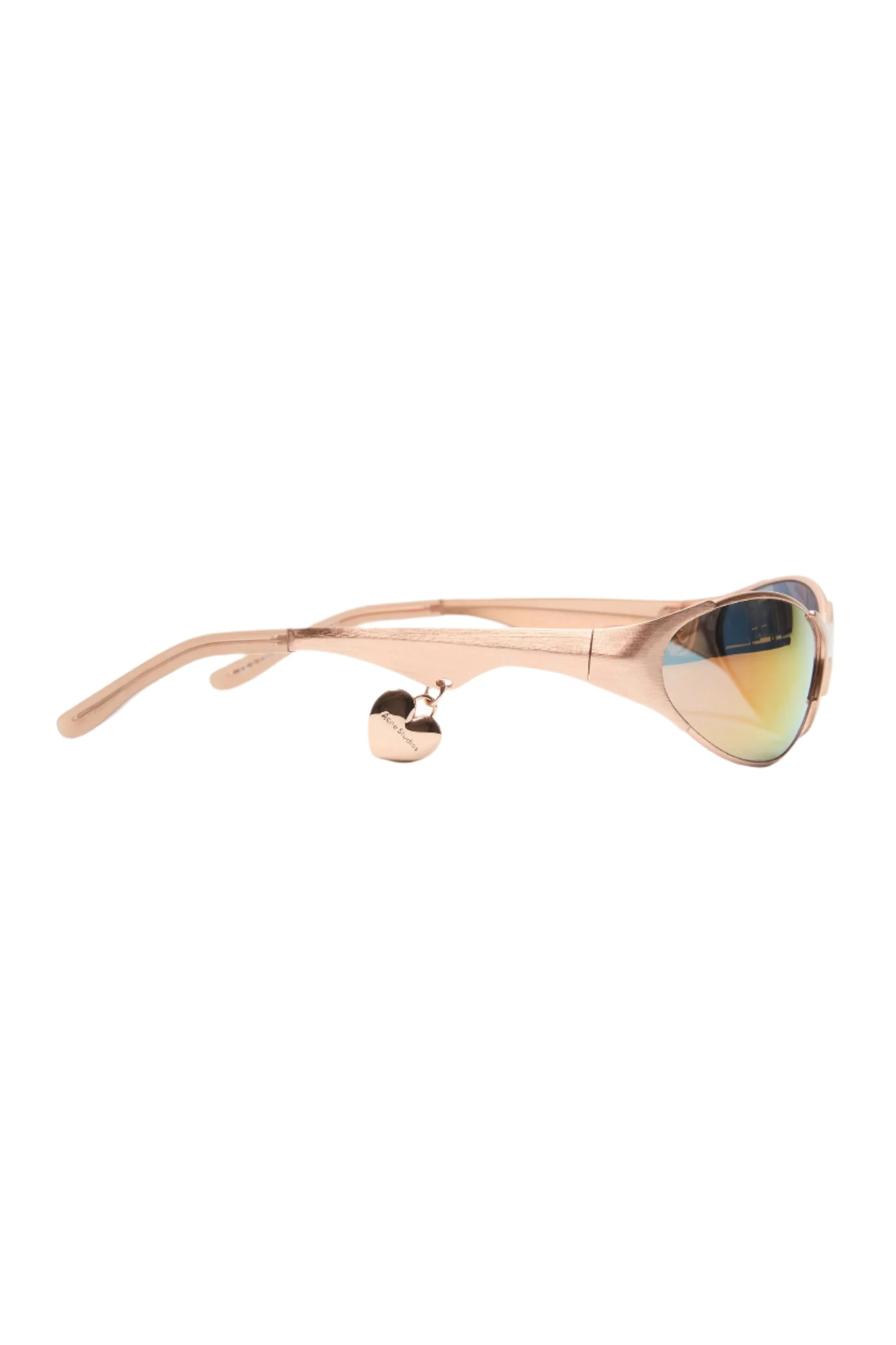 Acne Studios Metal Frame Charm Sunglasses - Rose Copper - Image 2
