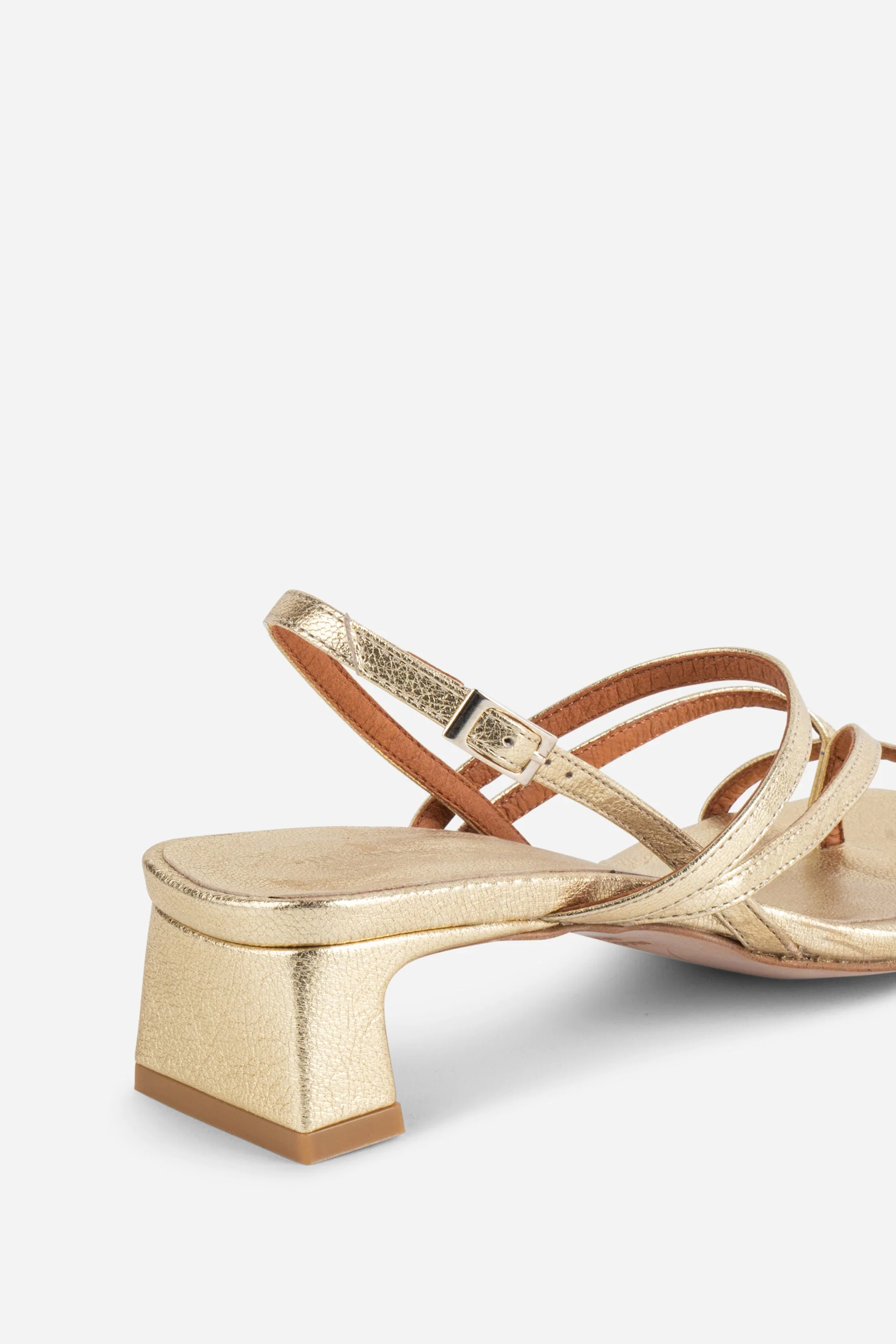 "INTENTIONALLY __________." PUP Slingback Thong Sandal - Mercury/Coins - Image 10